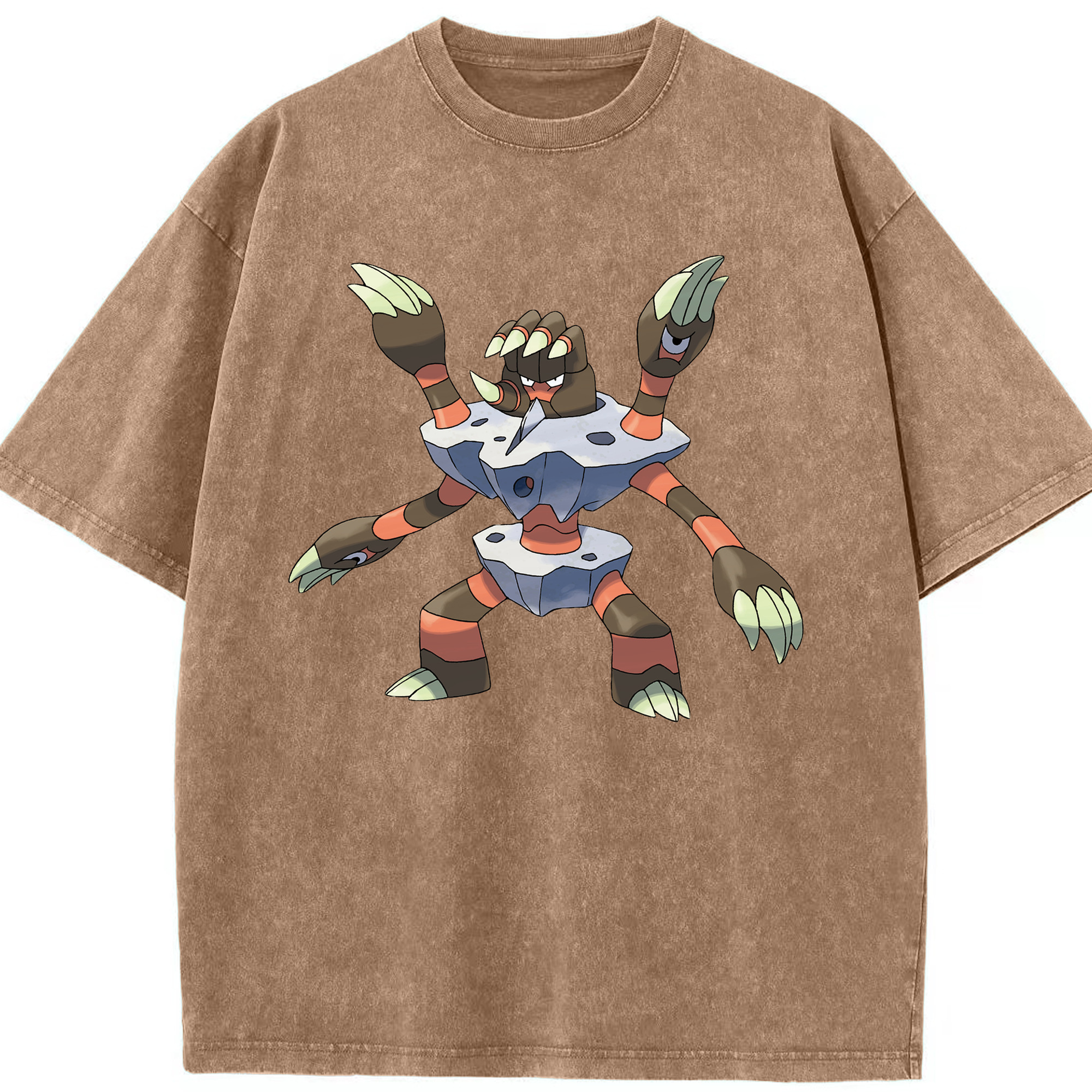 （画像用） ポケットモンスター Pokémon 綿100% ヴィンテージ風 半袖Tシャツ（フロントプリント）