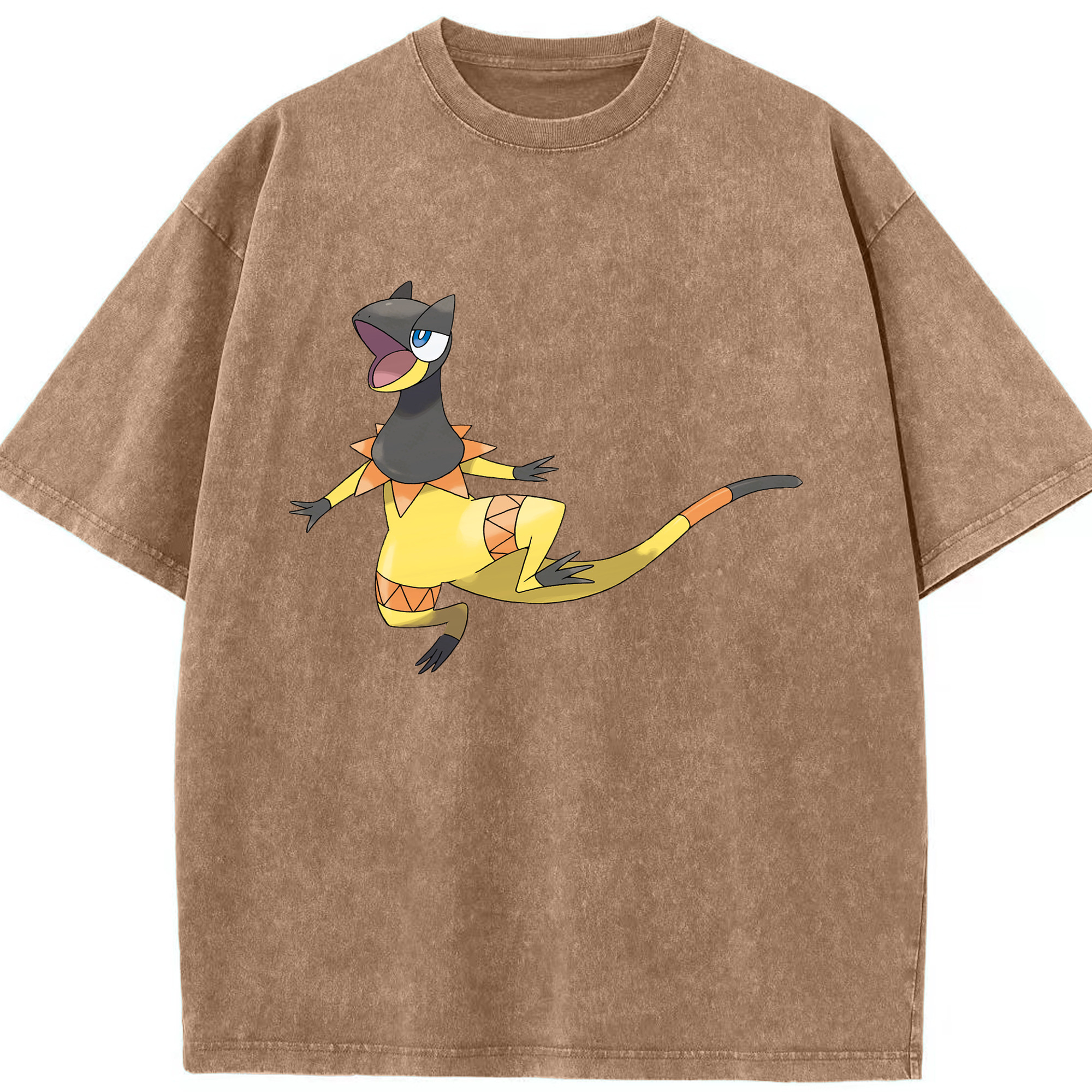 （画像用） ポケットモンスター Pokémon 綿100% ヴィンテージ風 半袖Tシャツ（フロントプリント）
