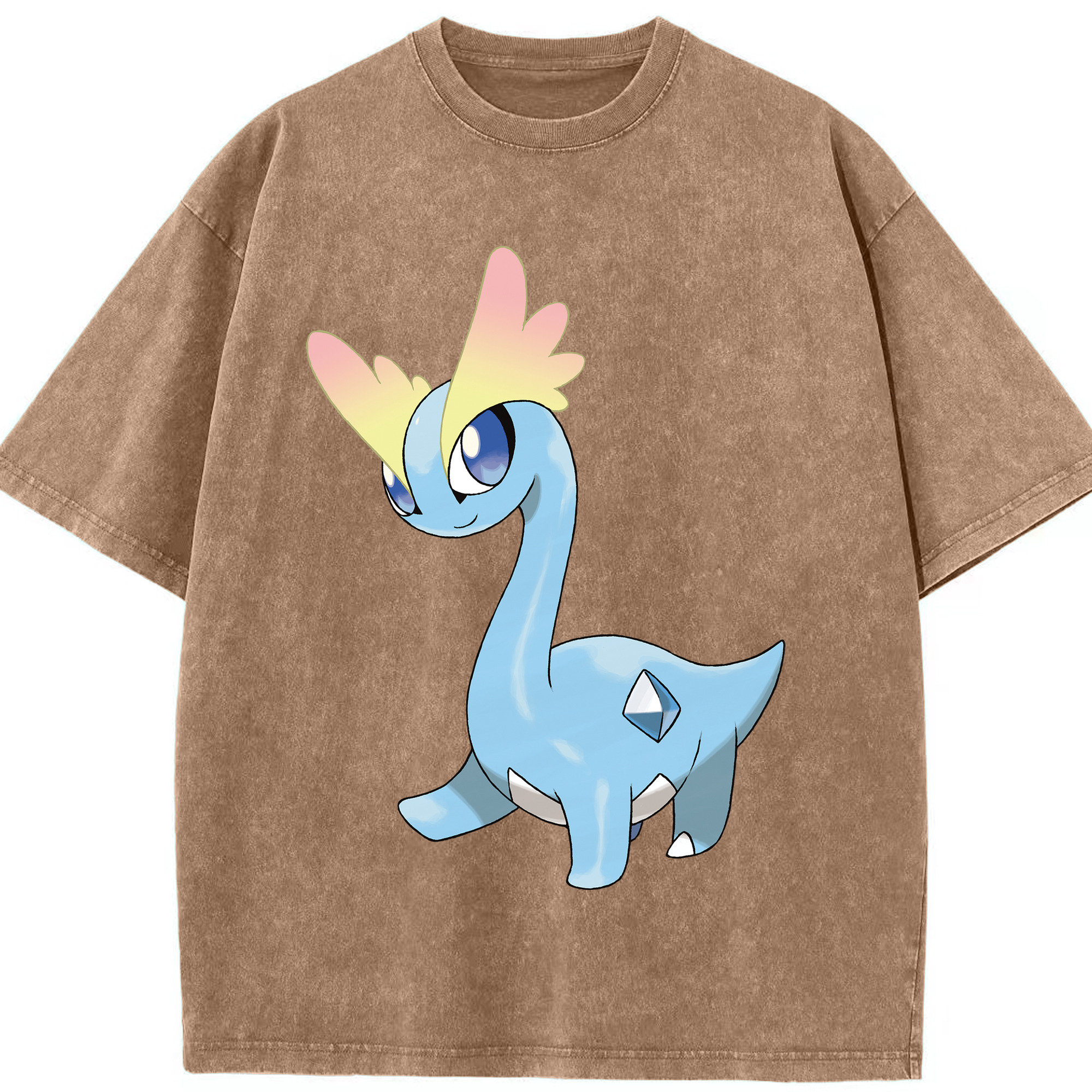 （画像用） ポケットモンスター Pokémon 綿100% ヴィンテージ風 半袖Tシャツ（フロントプリント）