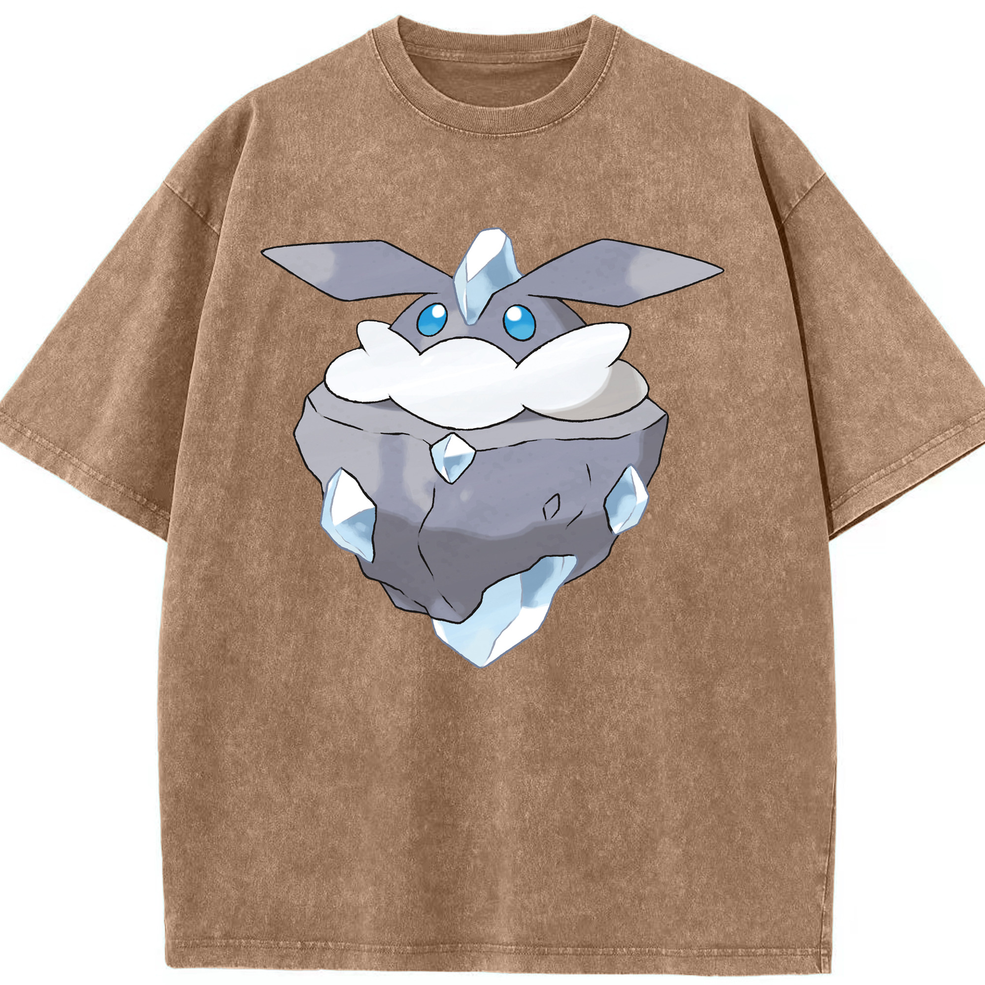 （画像用） ポケットモンスター Pokémon 綿100% ヴィンテージ風 半袖Tシャツ（フロントプリント）
