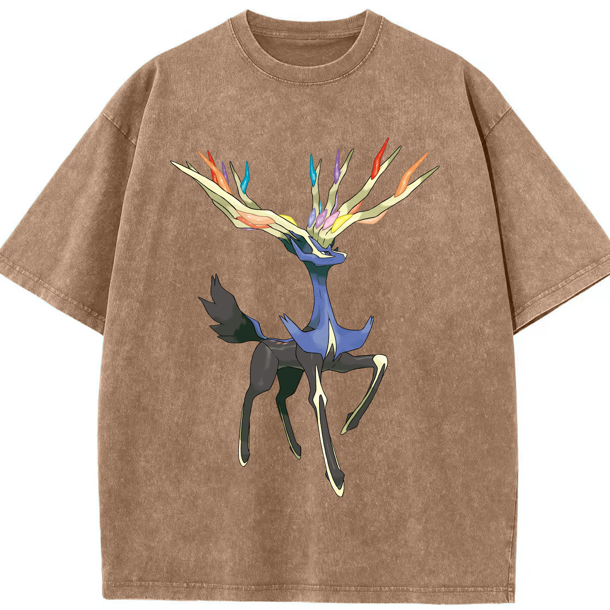 （画像用） ポケットモンスター Pokémon 綿100% ヴィンテージ風 半袖Tシャツ（フロントプリント）