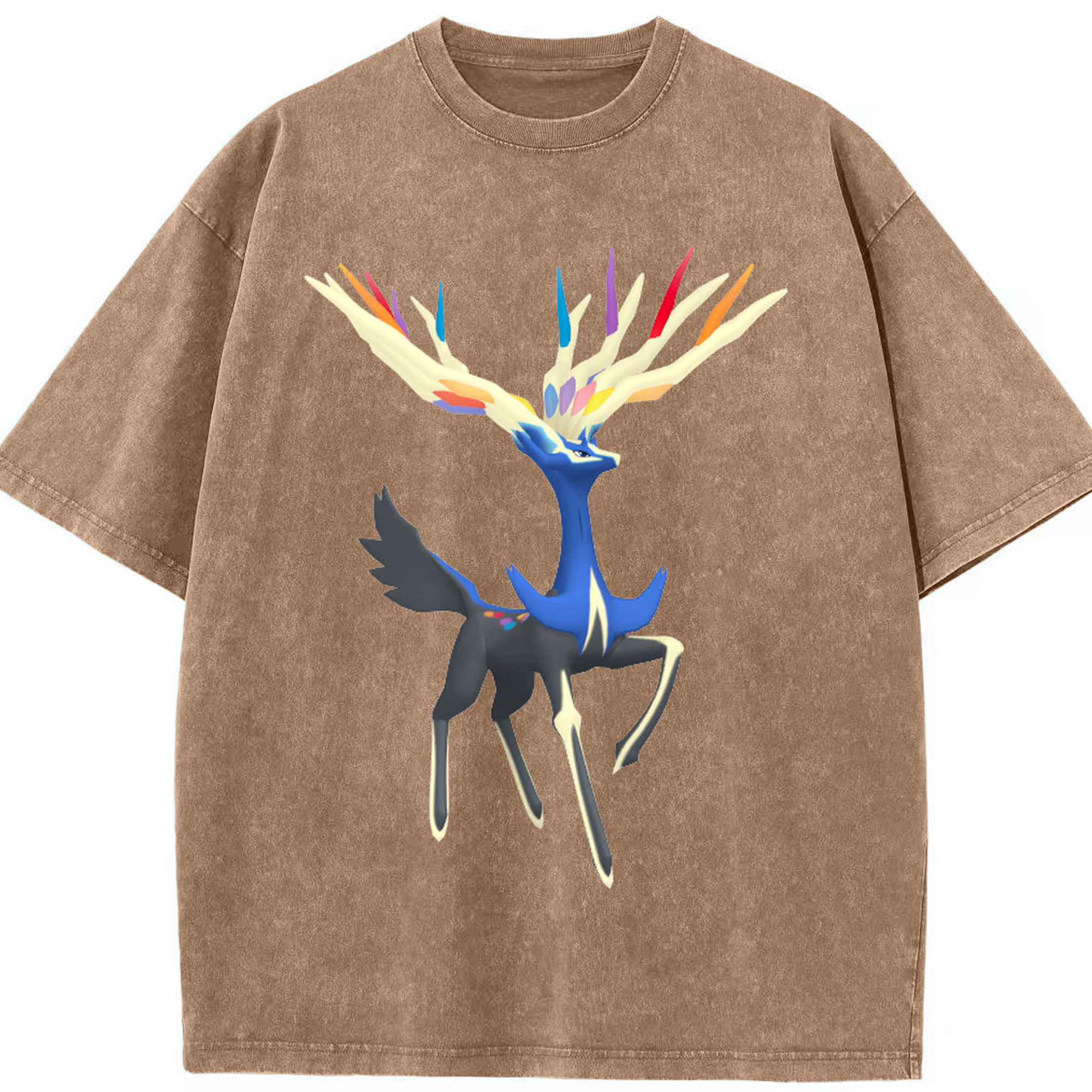 （画像用） ポケットモンスター Pokémon 綿100% ヴィンテージ風 半袖Tシャツ（フロントプリント）