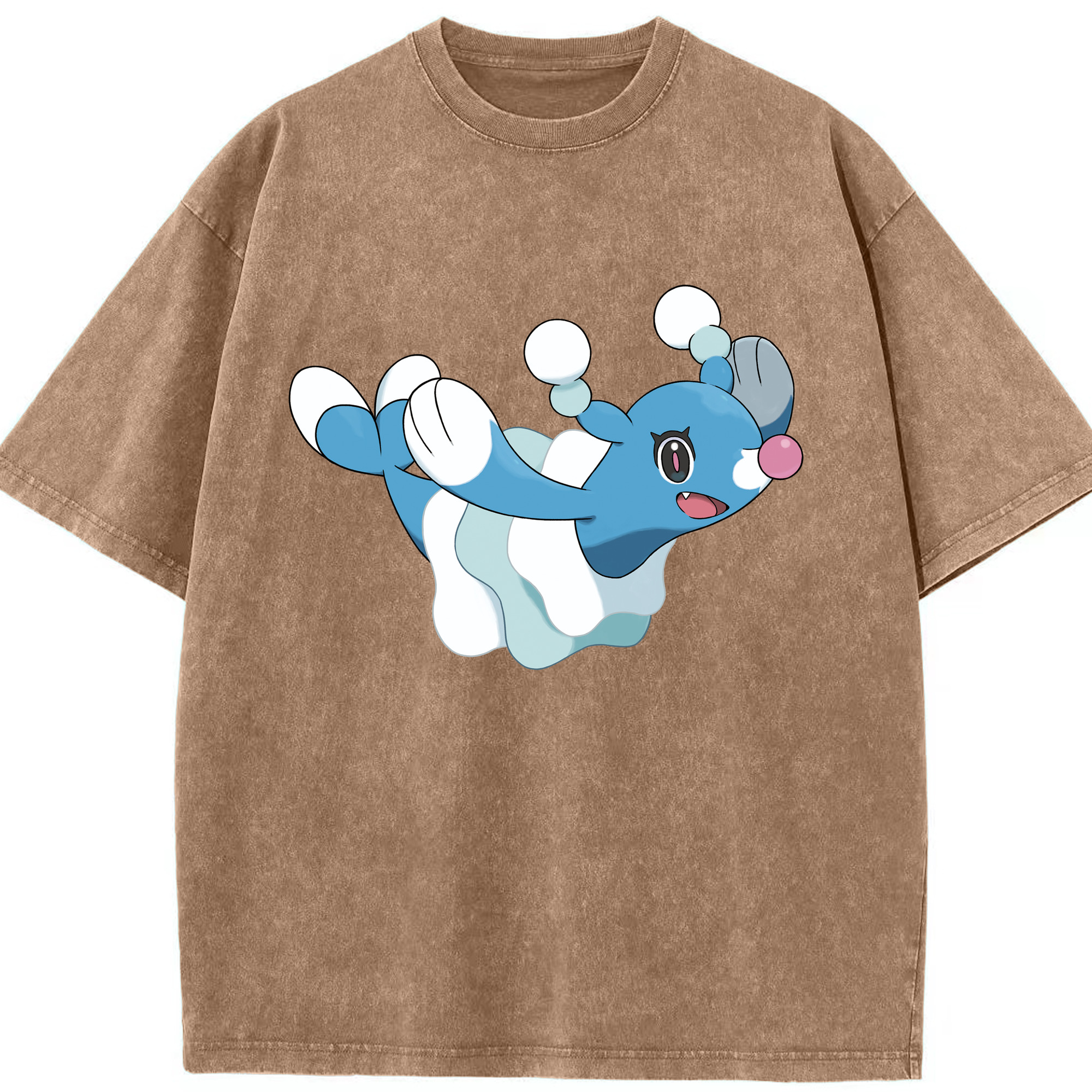 （画像用） ポケットモンスター Pokémon 綿100% ヴィンテージ風 半袖Tシャツ（フロントプリント）