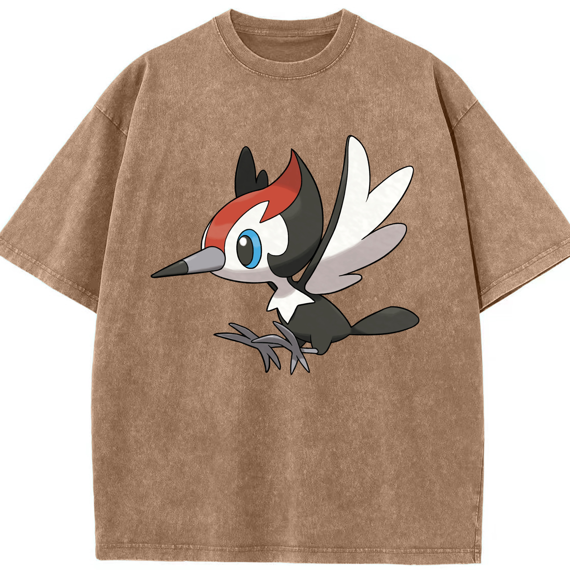 （画像用） ポケットモンスター Pokémon 綿100% ヴィンテージ風 半袖Tシャツ（フロントプリント）