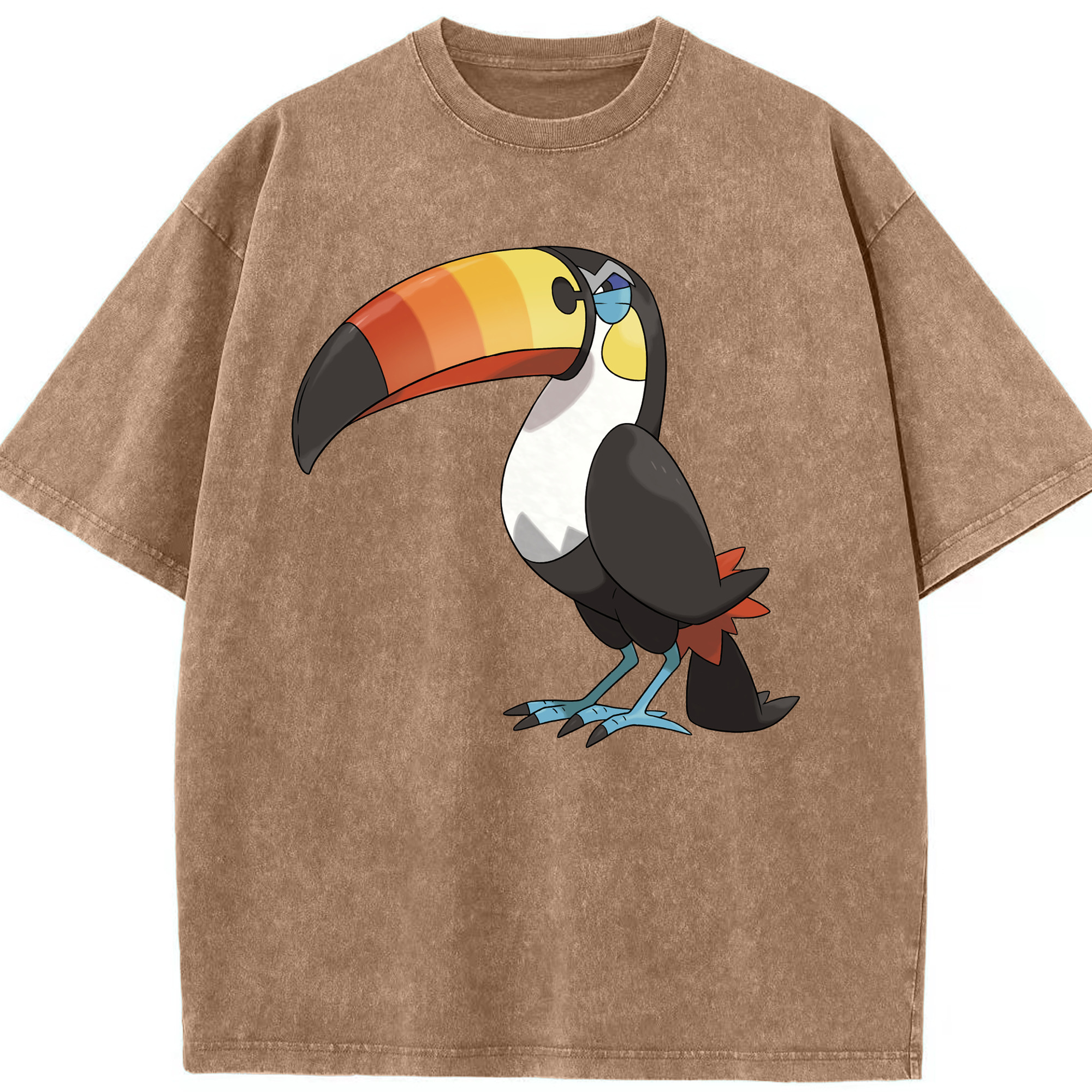 （画像用） ポケットモンスター Pokémon 綿100% ヴィンテージ風 半袖Tシャツ（フロントプリント）