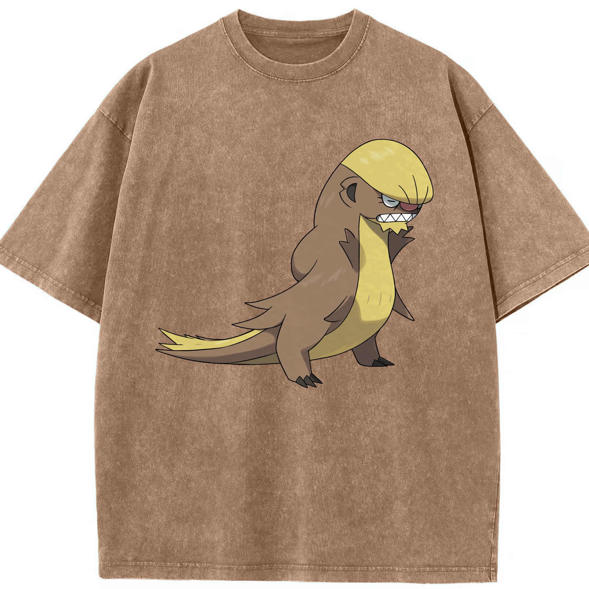（画像用） ポケットモンスター Pokémon 綿100% ヴィンテージ風 半袖Tシャツ（フロントプリント）