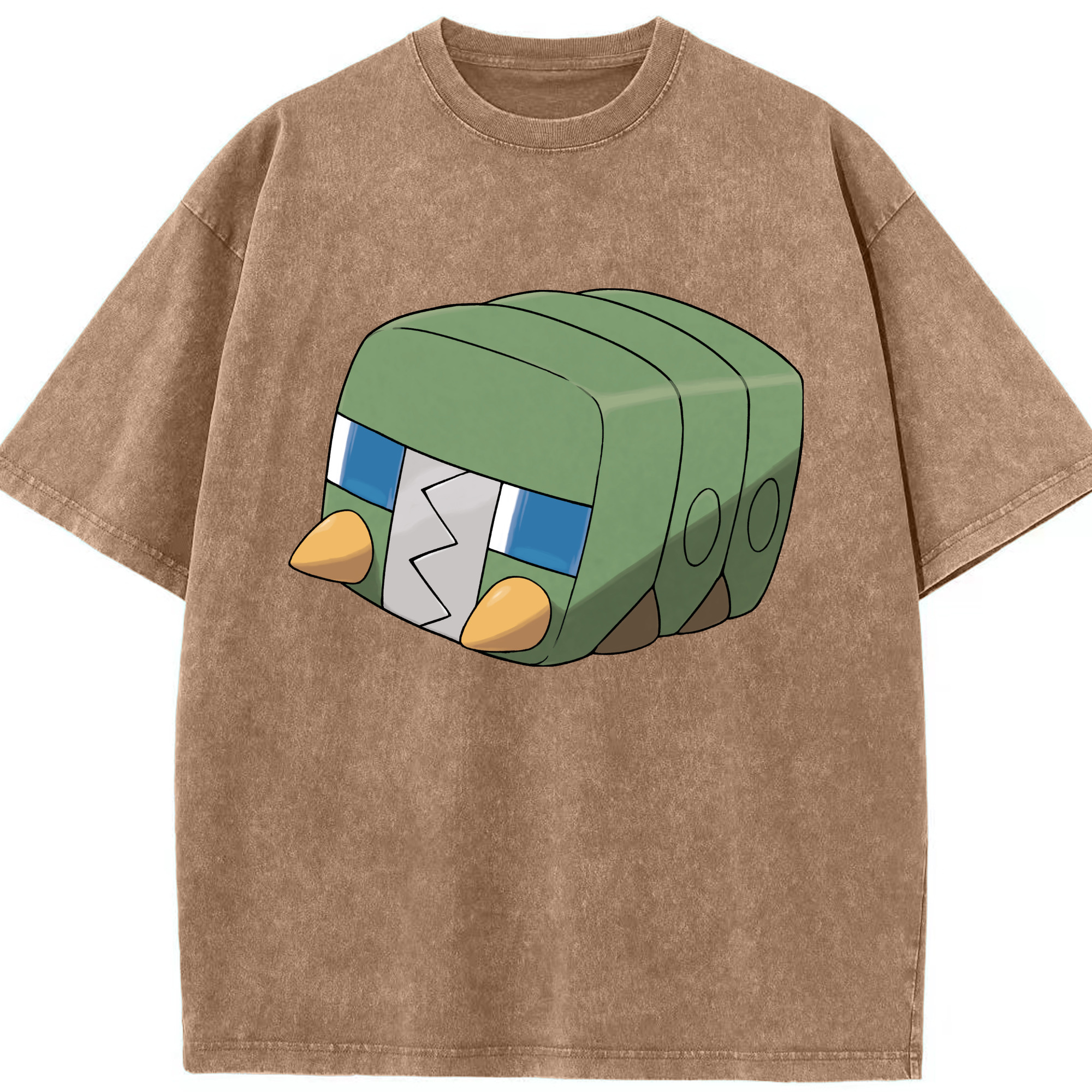 （画像用） ポケットモンスター Pokémon 綿100% ヴィンテージ風 半袖Tシャツ（フロントプリント）