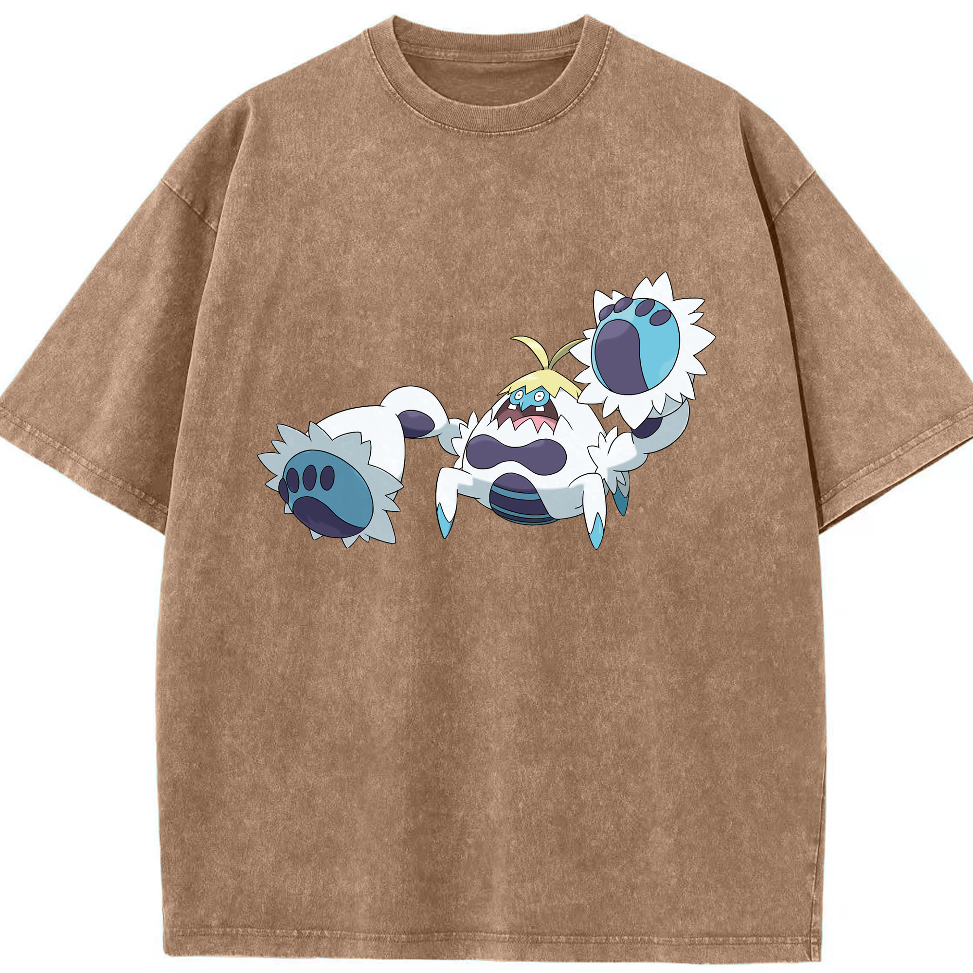 （画像用） ポケットモンスター Pokémon 綿100% ヴィンテージ風 半袖Tシャツ（フロントプリント）