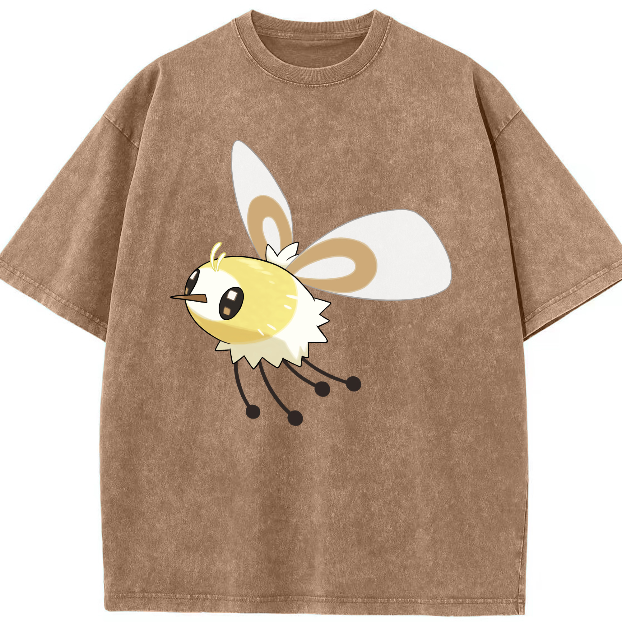 （画像用） ポケットモンスター Pokémon 綿100% ヴィンテージ風 半袖Tシャツ（フロントプリント）