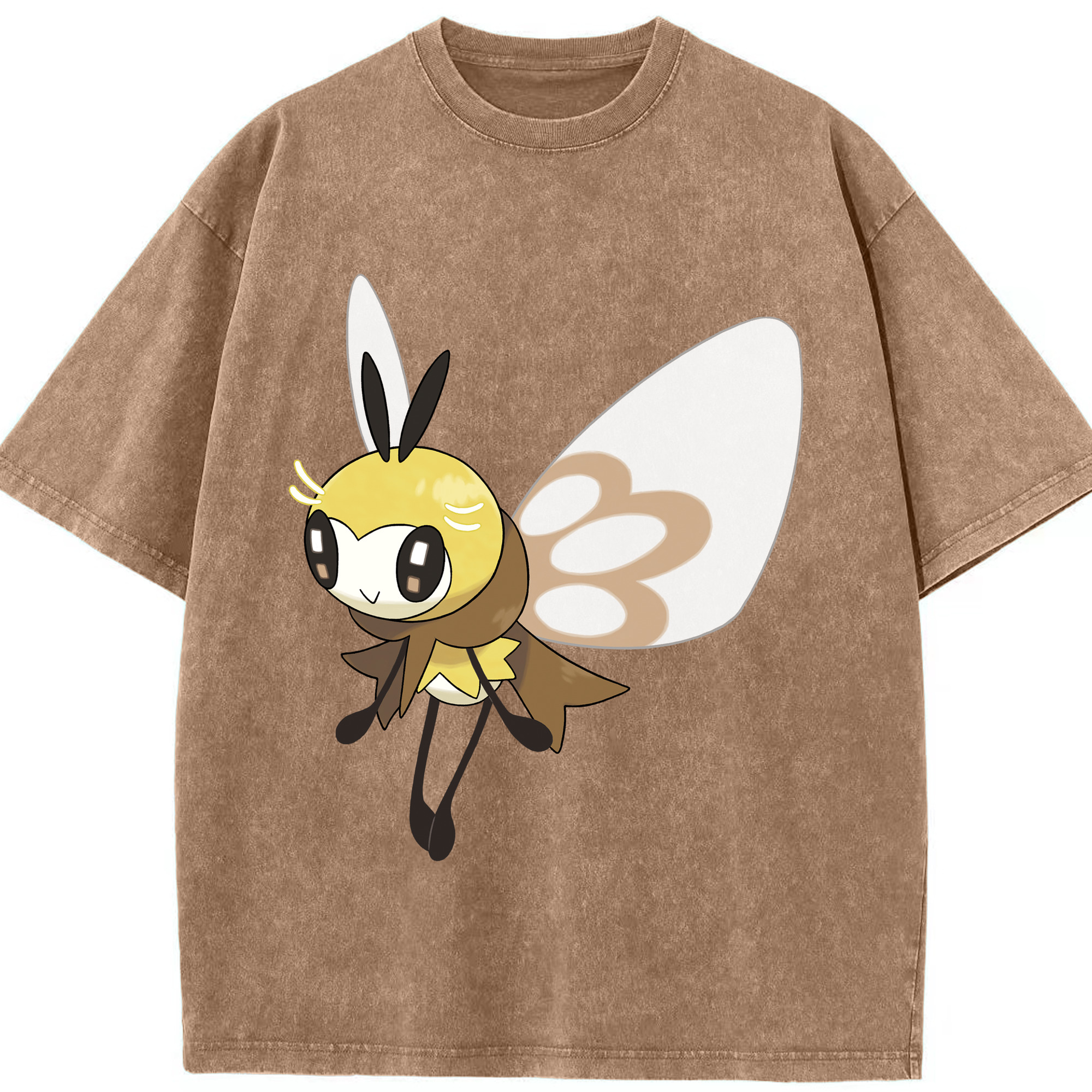 （画像用） ポケットモンスター Pokémon 綿100% ヴィンテージ風 半袖Tシャツ（フロントプリント）