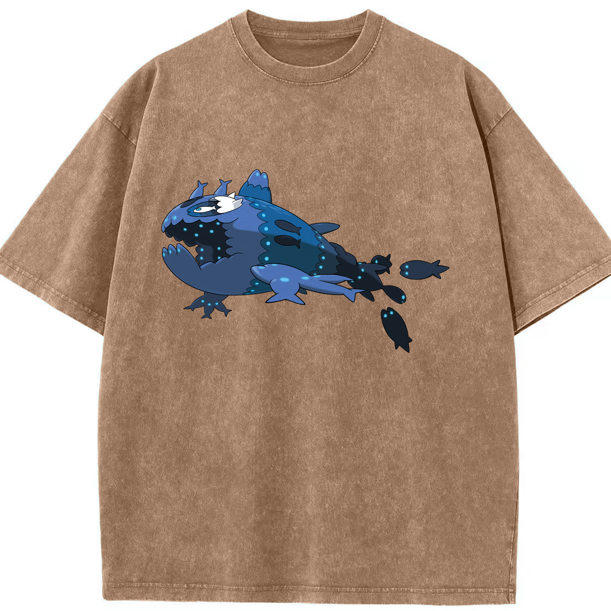 （画像用） ポケットモンスター Pokémon 綿100% ヴィンテージ風 半袖Tシャツ（フロントプリント）