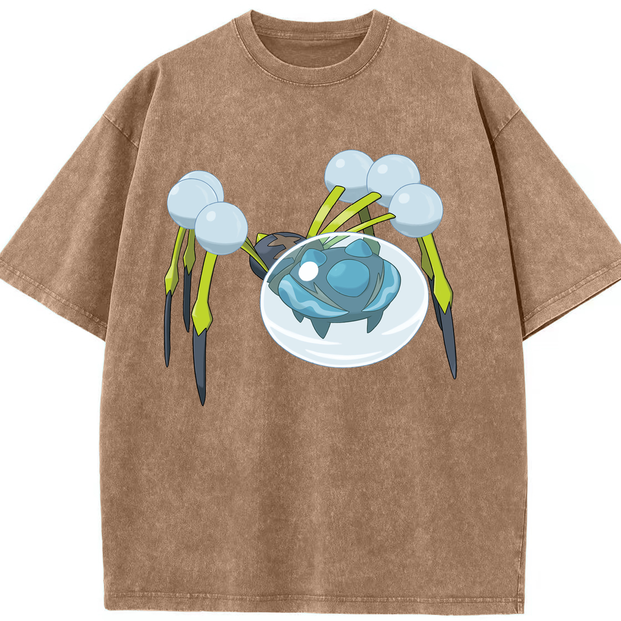 （画像用） ポケットモンスター Pokémon 綿100% ヴィンテージ風 半袖Tシャツ（フロントプリント）