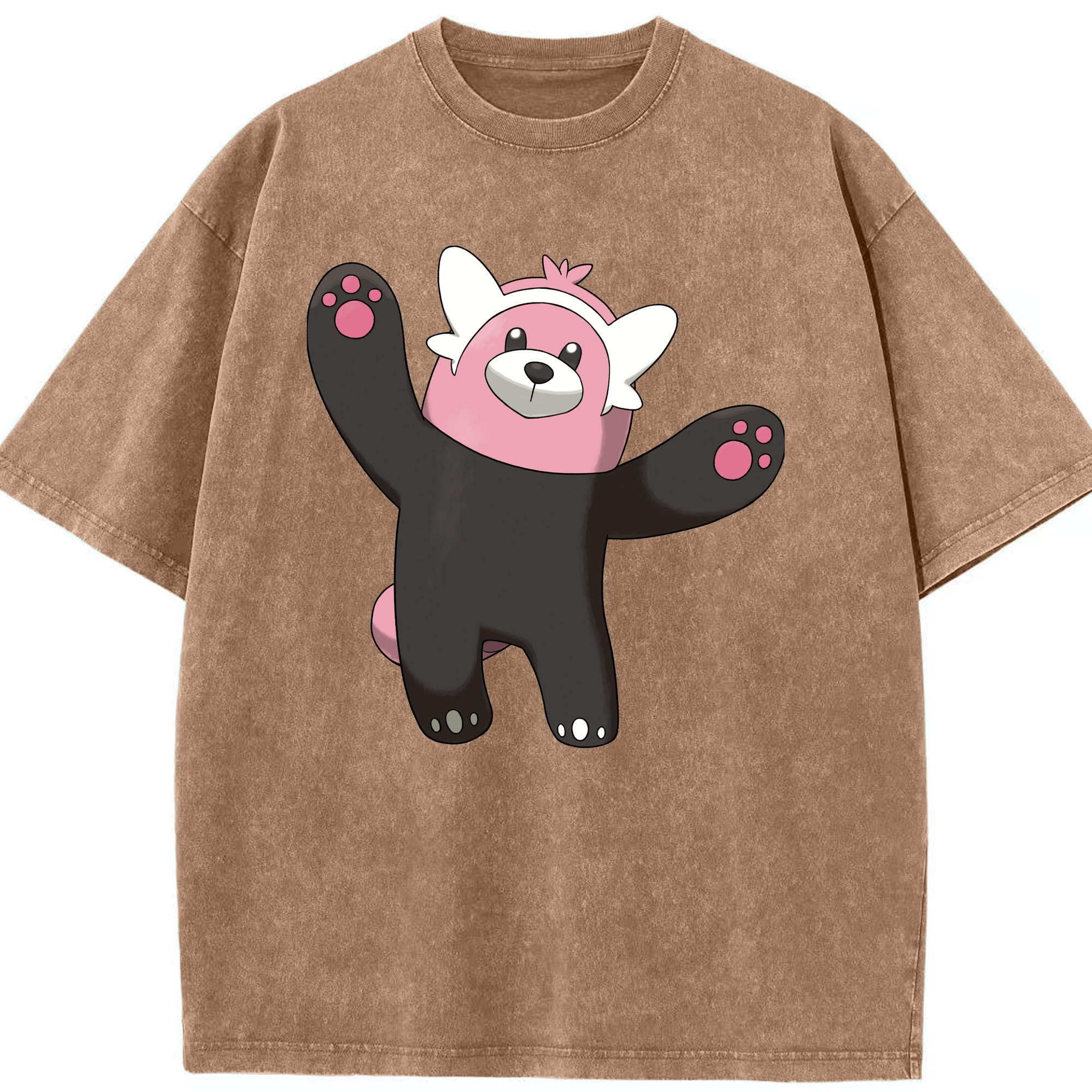 ポケットモンスター Pokémon 綿100% ヴィンテージ風 半袖Tシャツ（フロントプリント）