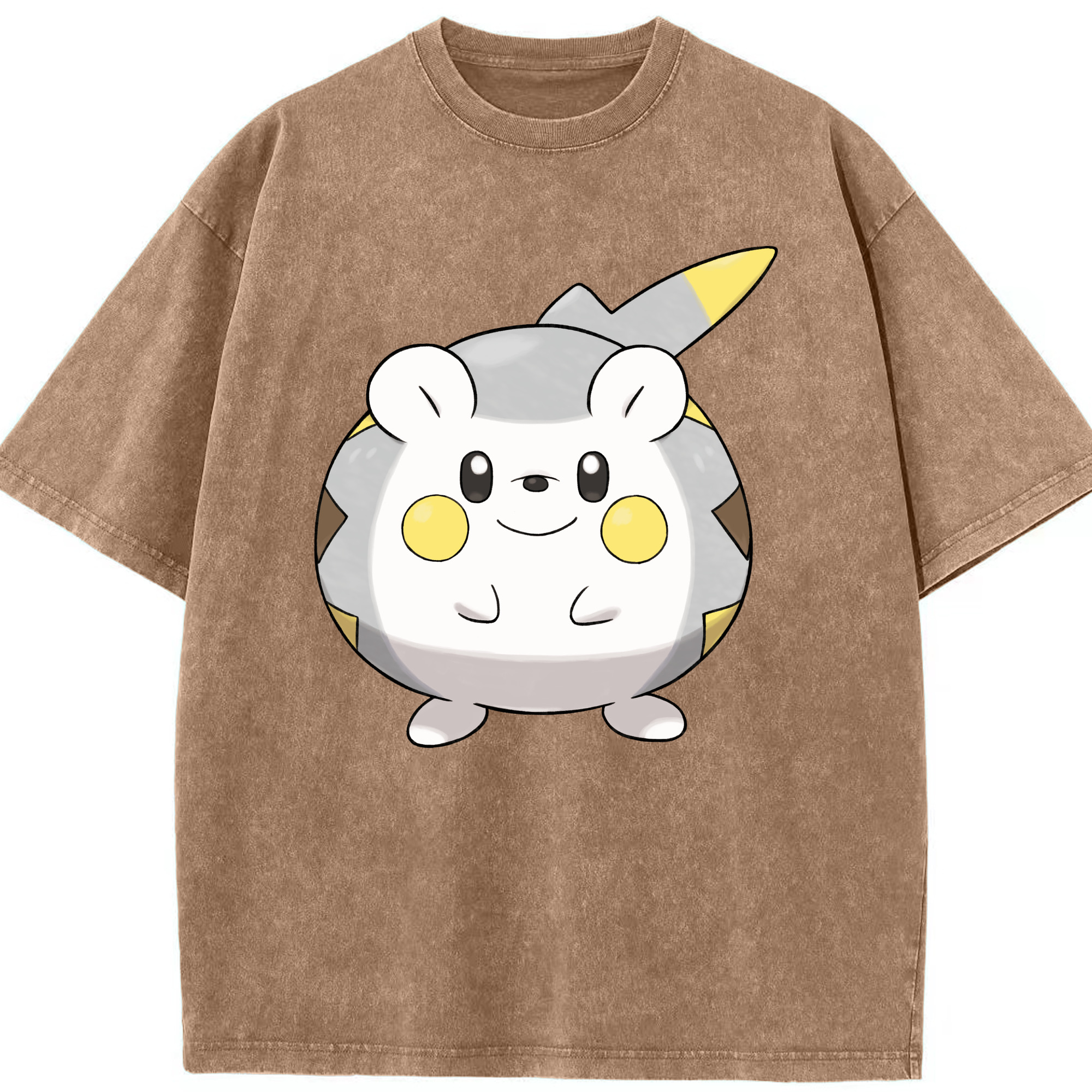 （画像用） ポケットモンスター Pokémon 綿100% ヴィンテージ風 半袖Tシャツ（フロントプリント）