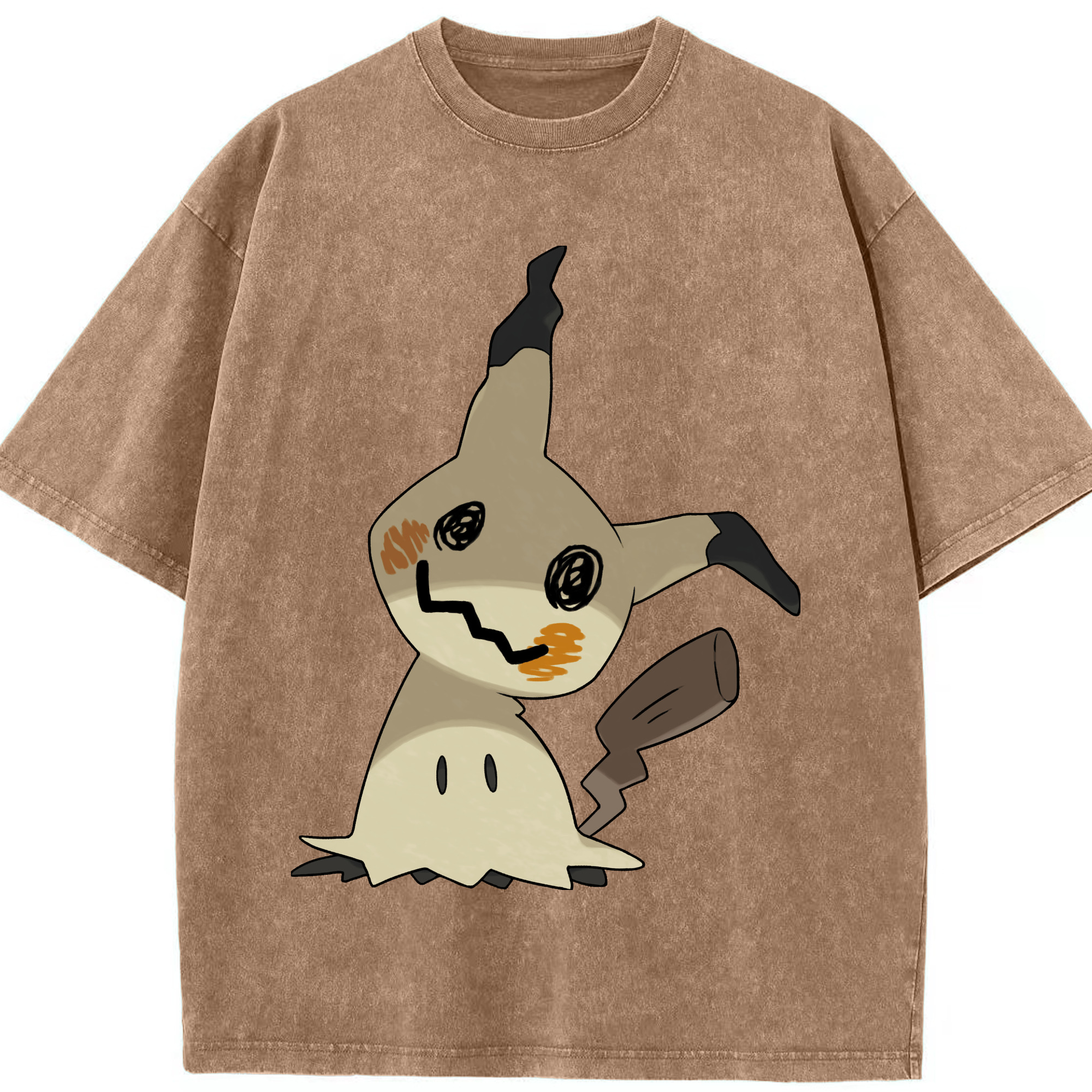 （画像用） ポケットモンスター Pokémon 綿100% ヴィンテージ風 半袖Tシャツ（フロントプリント）