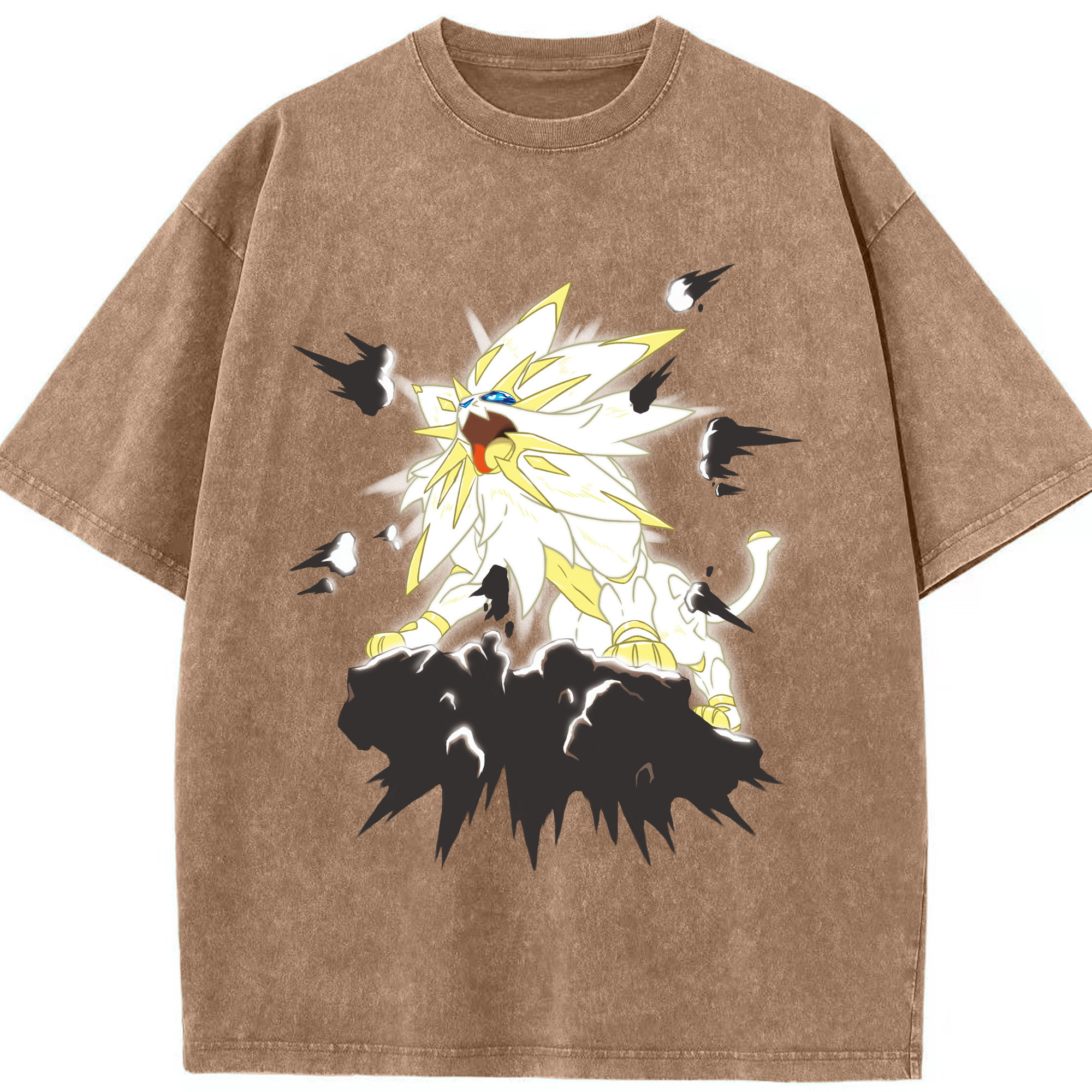 （画像用） ポケットモンスター Pokémon 綿100% ヴィンテージ風 半袖Tシャツ（フロントプリント）