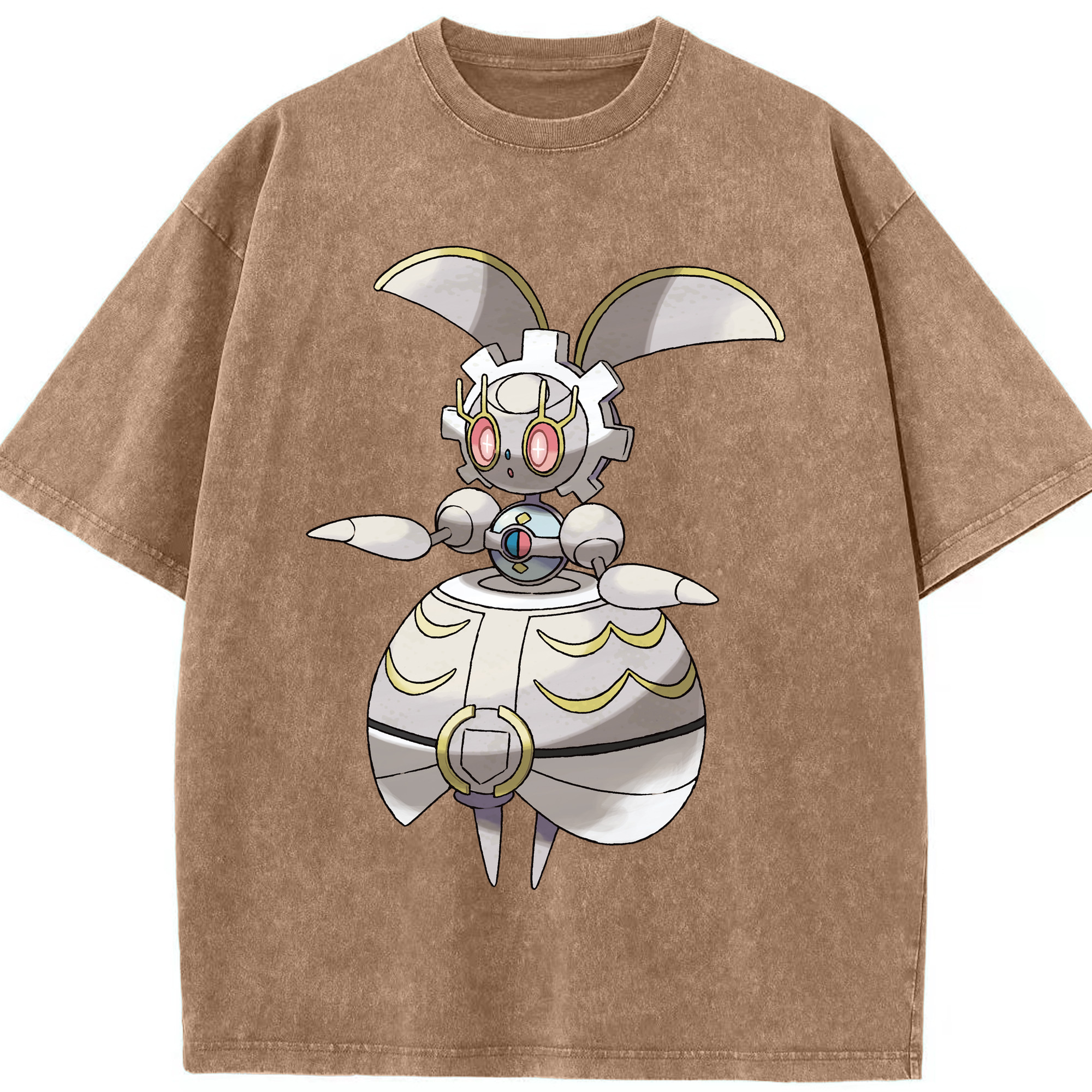 （画像用） ポケットモンスター Pokémon 綿100% ヴィンテージ風 半袖Tシャツ（フロントプリント）