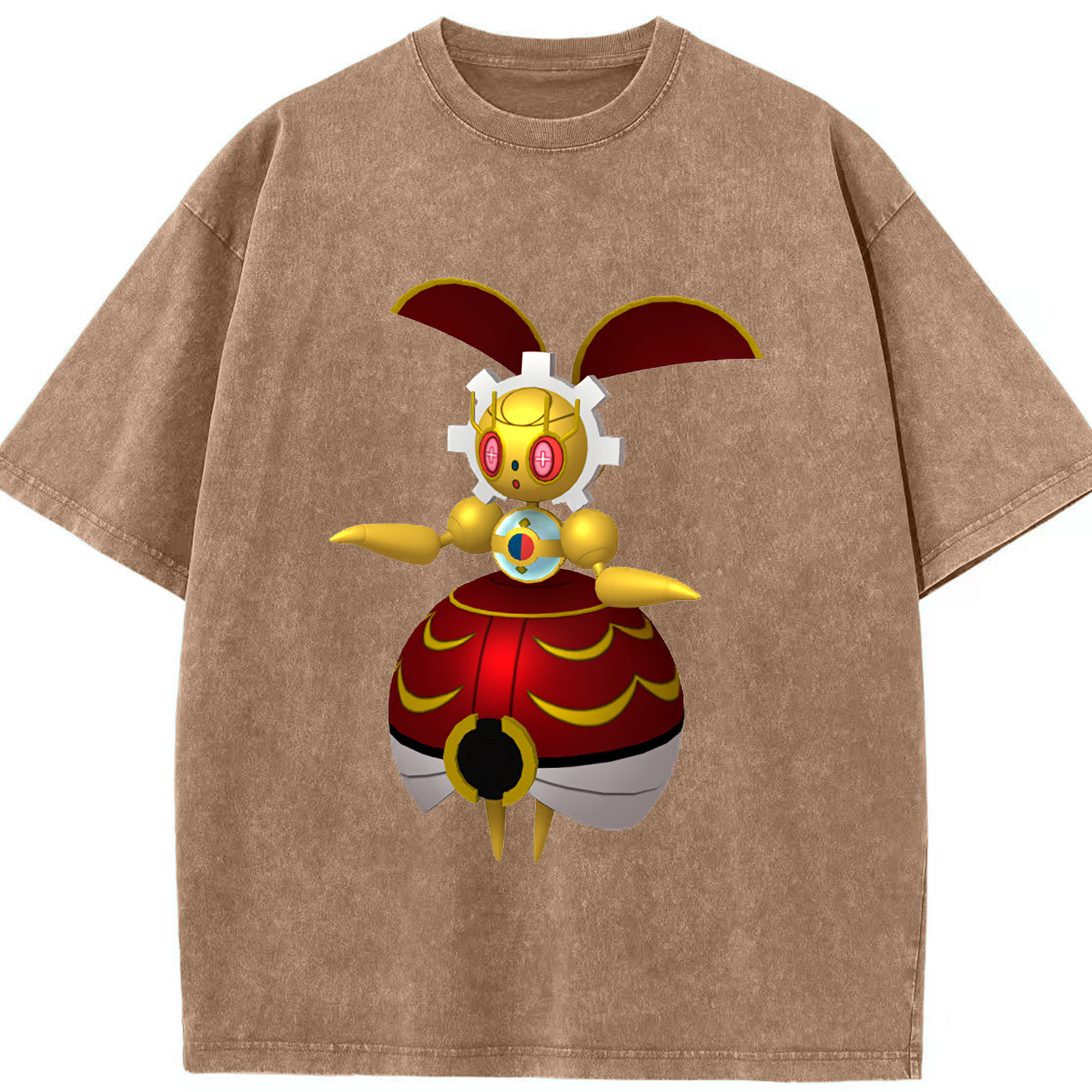 （画像用） ポケットモンスター Pokémon 綿100% ヴィンテージ風 半袖Tシャツ（フロントプリント）