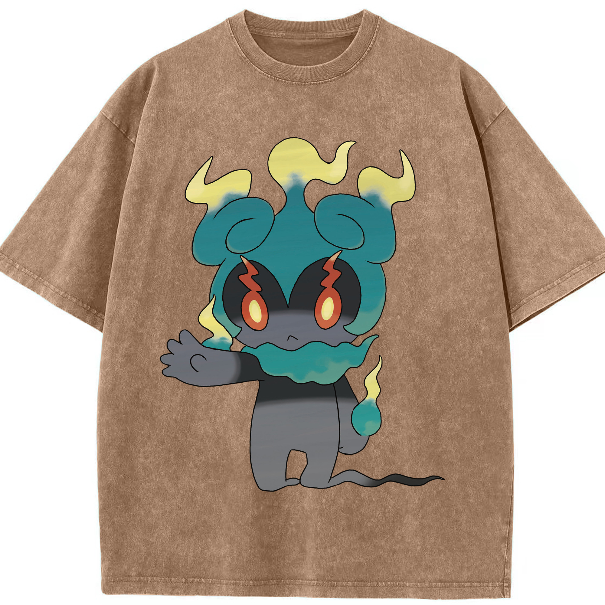 （画像用） ポケットモンスター Pokémon 綿100% ヴィンテージ風 半袖Tシャツ（フロントプリント）