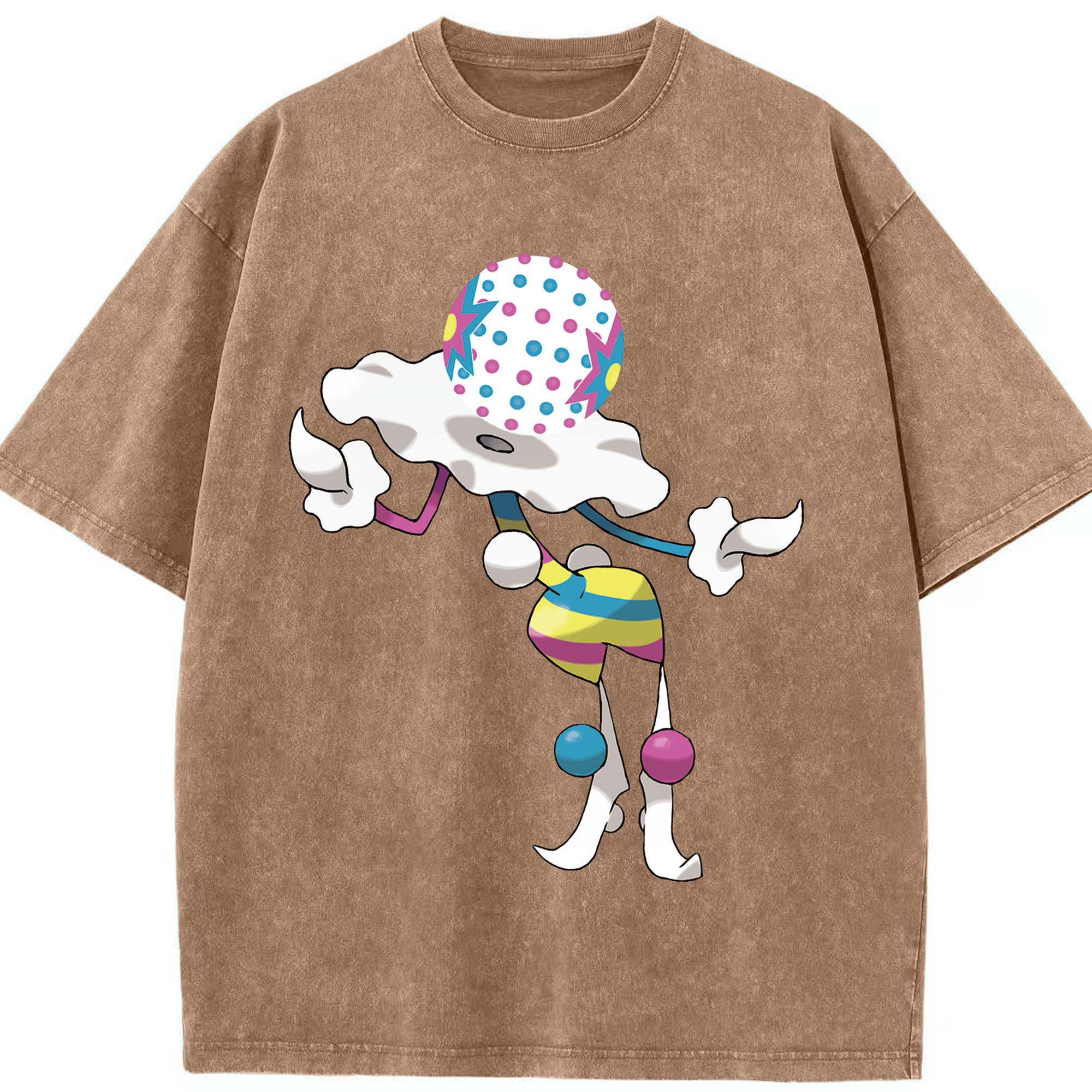 （画像用） ポケットモンスター Pokémon 綿100% ヴィンテージ風 半袖Tシャツ（フロントプリント）