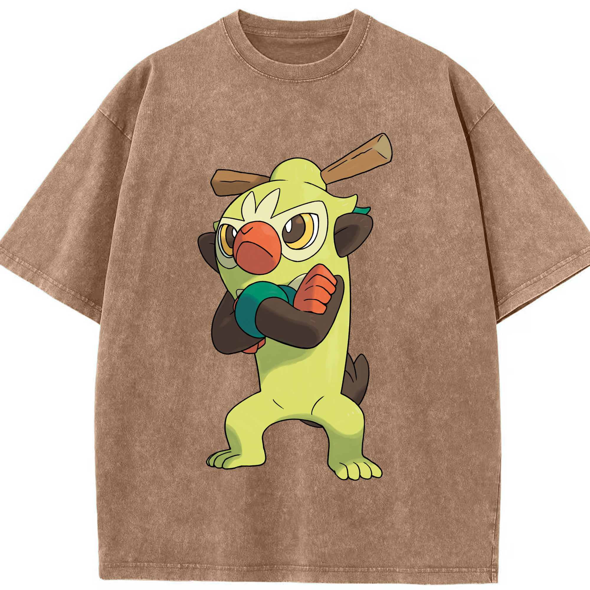 （画像用） ポケットモンスター Pokémon 綿100% ヴィンテージ風 半袖Tシャツ（フロントプリント）