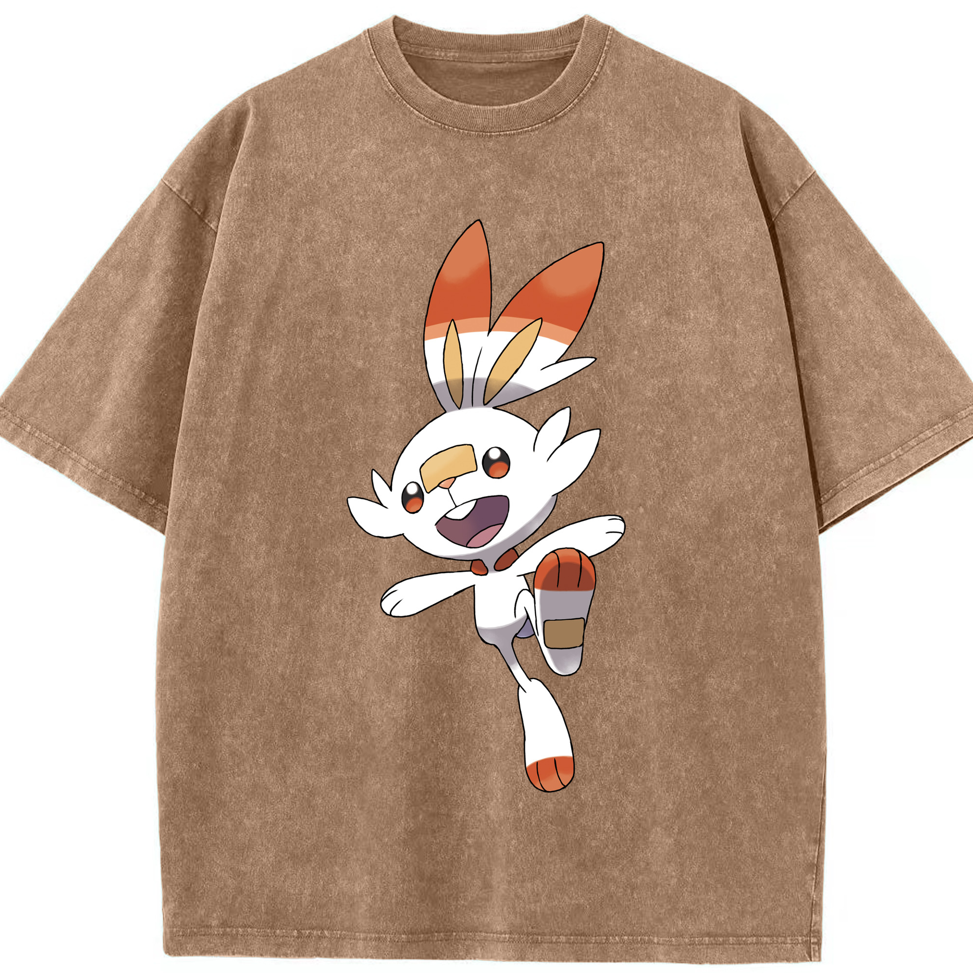 （画像用） ポケットモンスター Pokémon 綿100% ヴィンテージ風 半袖Tシャツ（フロントプリント）