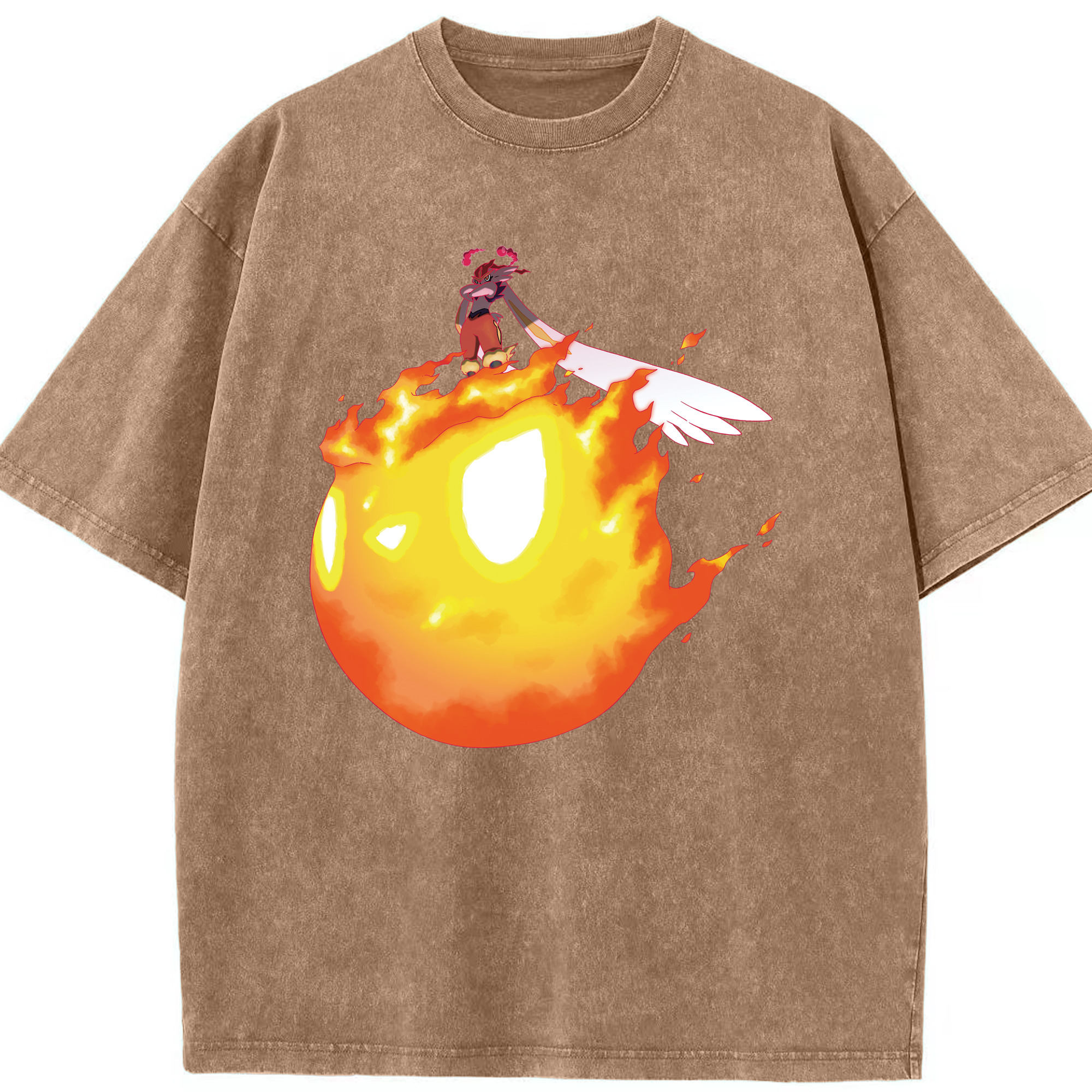 （画像用） ポケットモンスター Pokémon 綿100% ヴィンテージ風 半袖Tシャツ（フロントプリント）