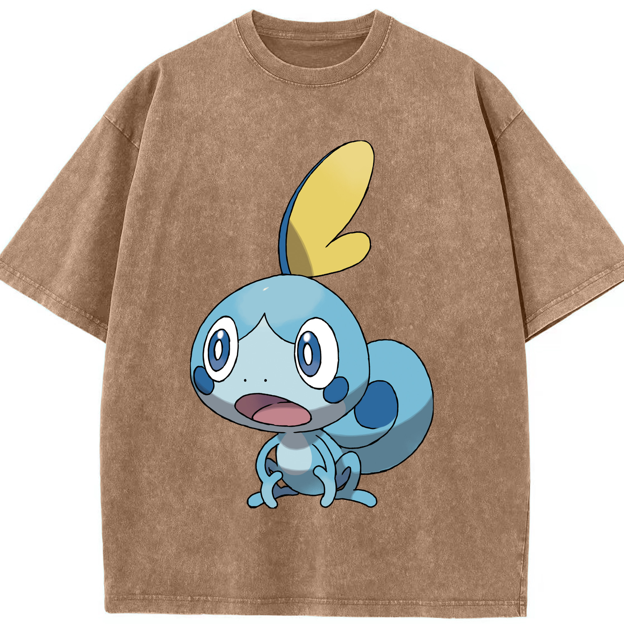 （画像用） ポケットモンスター Pokémon 綿100% ヴィンテージ風 半袖Tシャツ（フロントプリント）