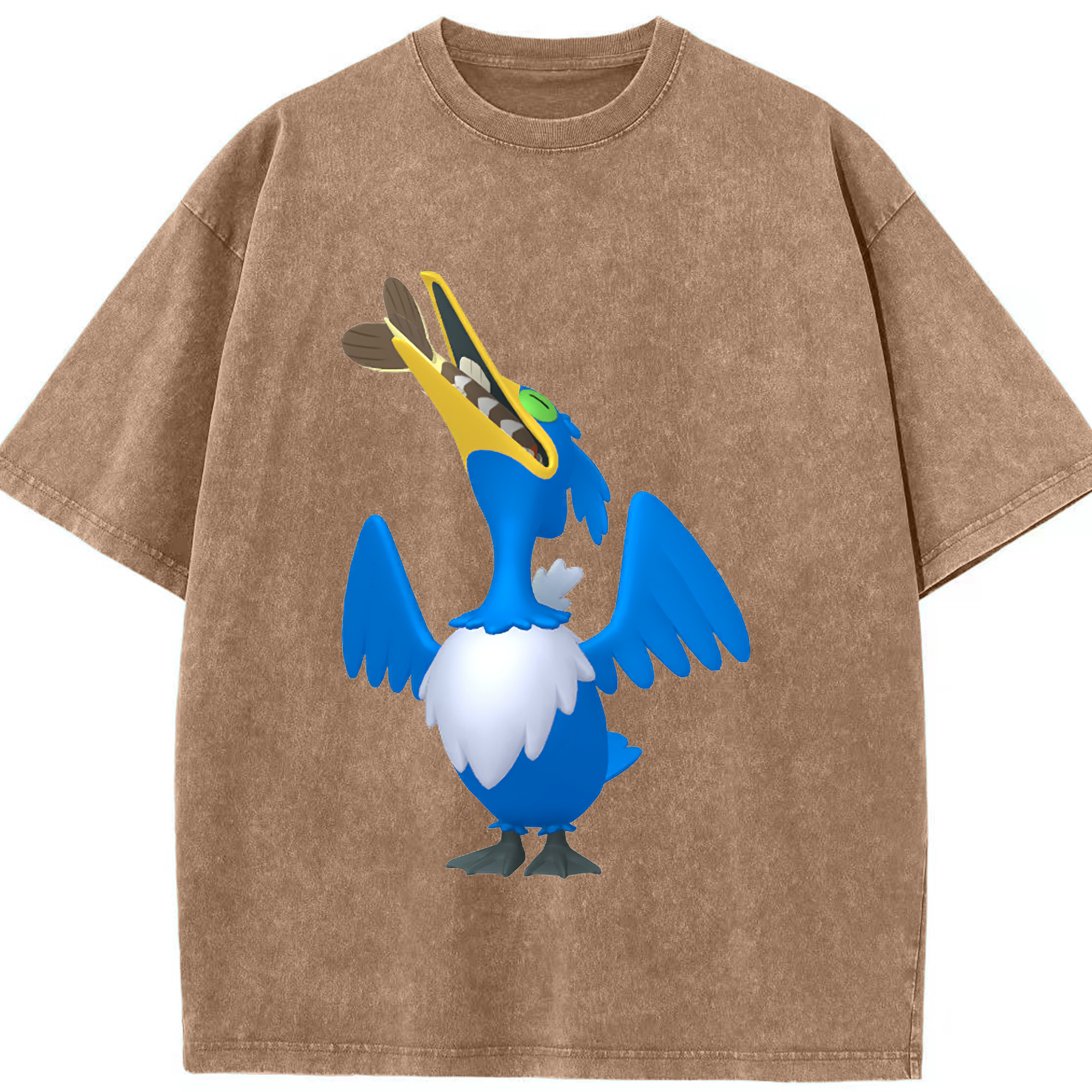 （画像用） ポケットモンスター Pokémon 綿100% ヴィンテージ風 半袖Tシャツ（フロントプリント）