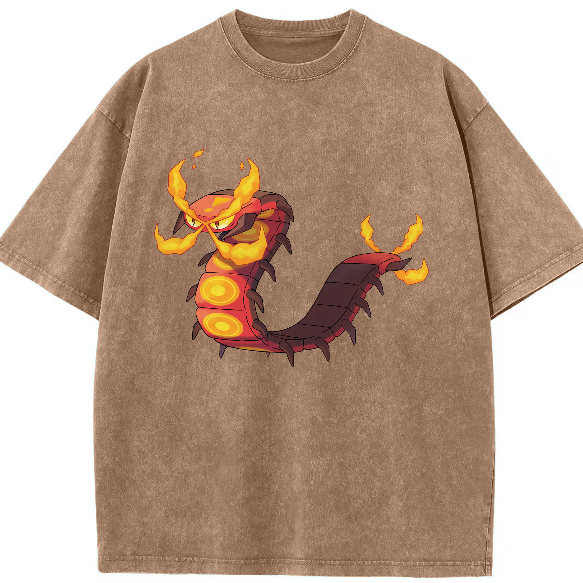 （画像用） ポケットモンスター Pokémon 綿100% ヴィンテージ風 半袖Tシャツ（フロントプリント）