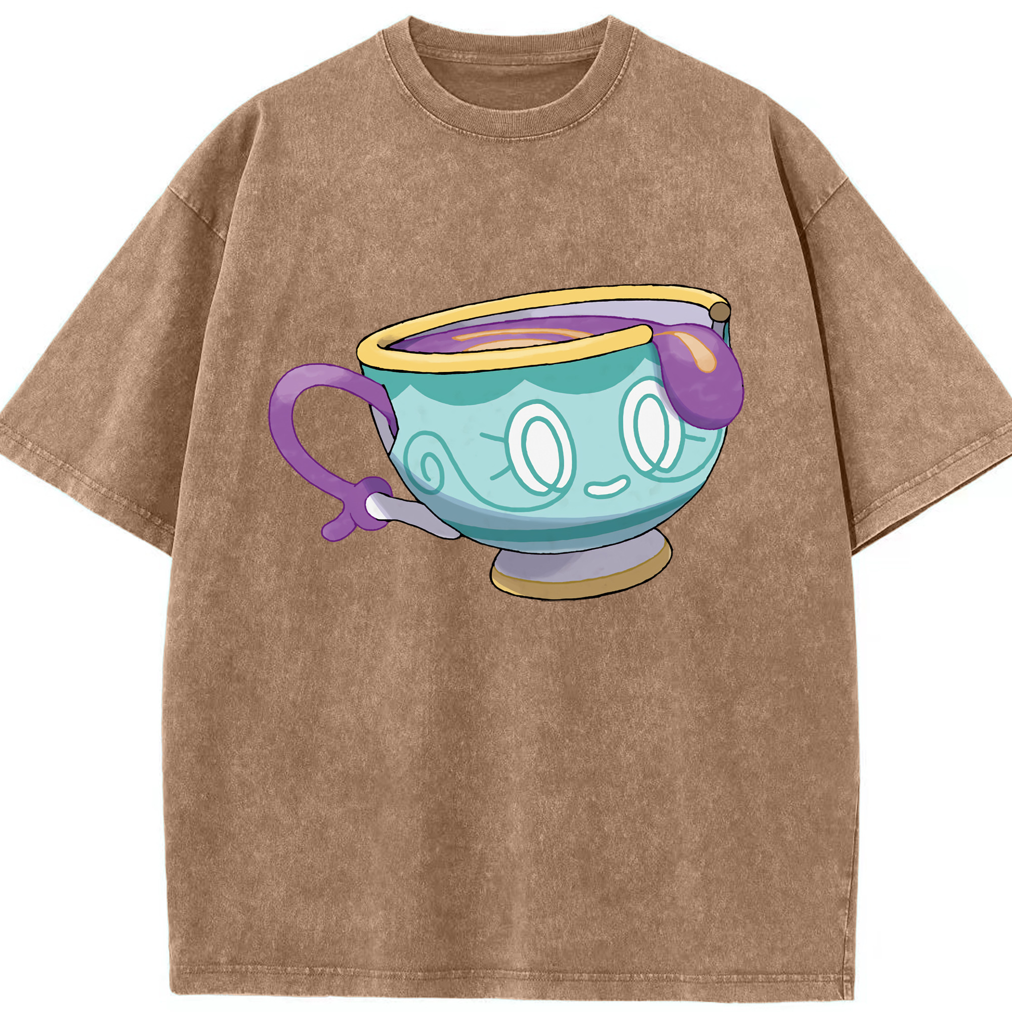 （画像用） ポケットモンスター Pokémon 綿100% ヴィンテージ風 半袖Tシャツ（フロントプリント）