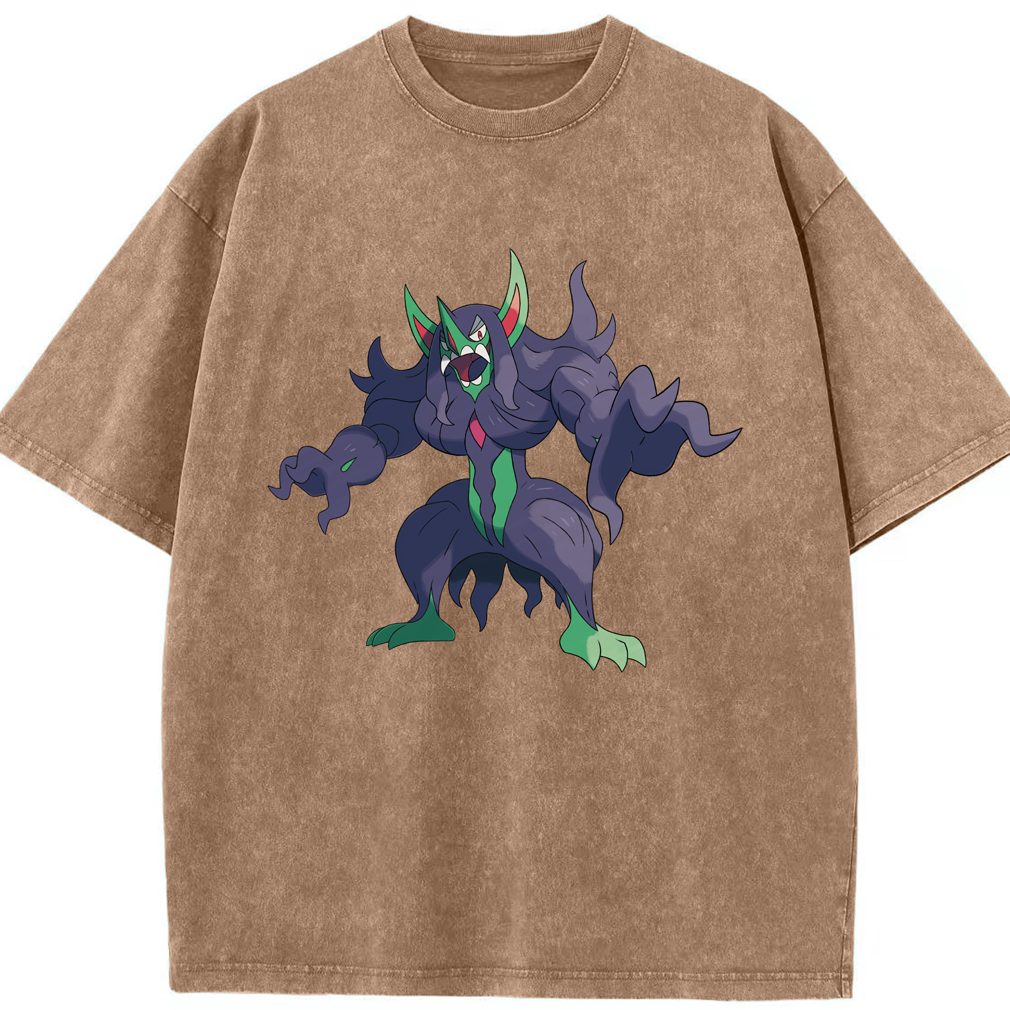 （画像用） ポケットモンスター Pokémon 綿100% ヴィンテージ風 半袖Tシャツ（フロントプリント）