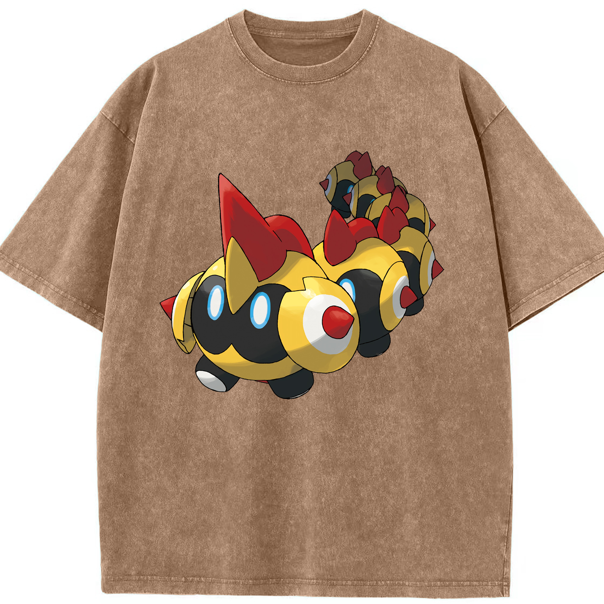（画像用） ポケットモンスター Pokémon 綿100% ヴィンテージ風 半袖Tシャツ（フロントプリント）