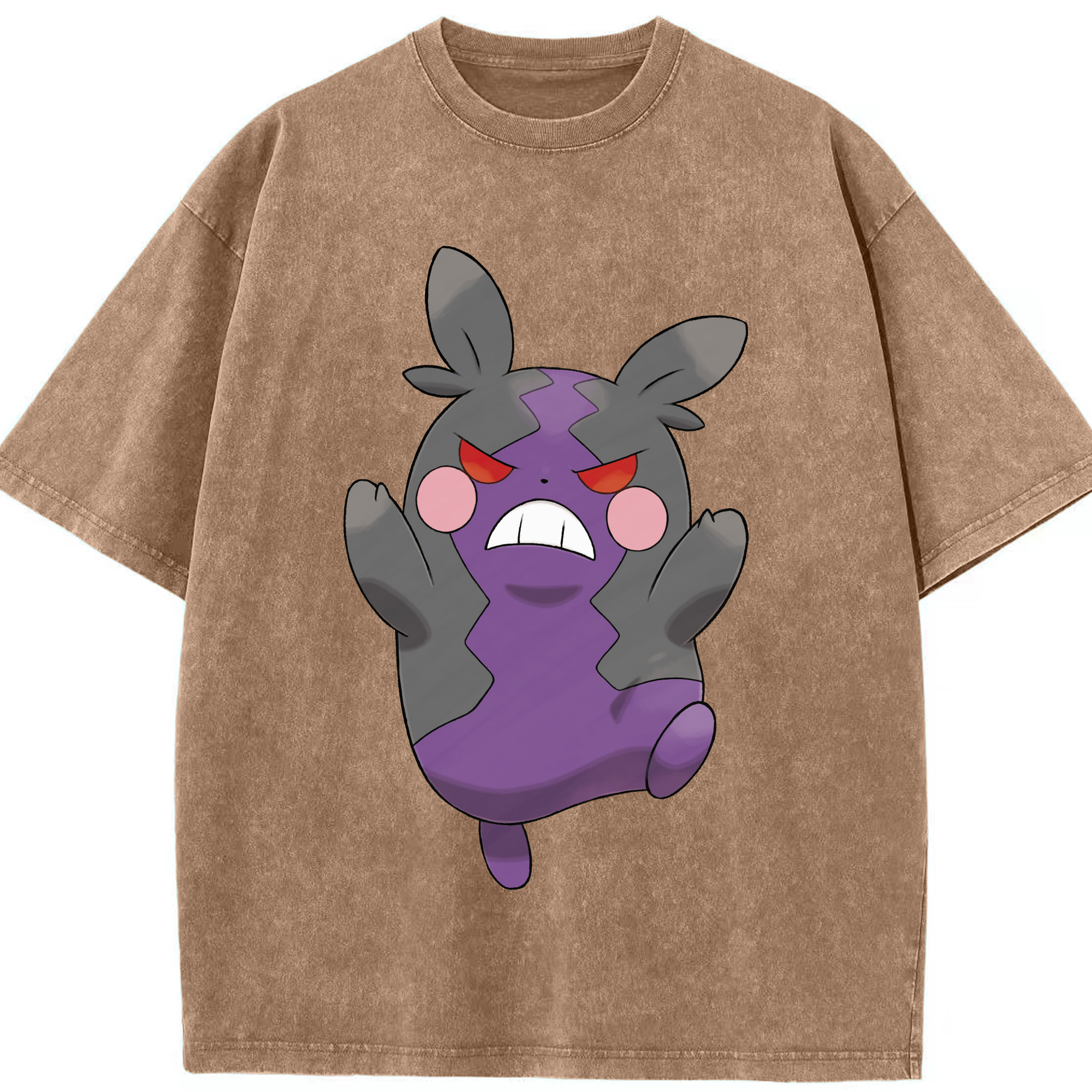 （画像用） ポケットモンスター Pokémon 綿100% ヴィンテージ風 半袖Tシャツ（フロントプリント）