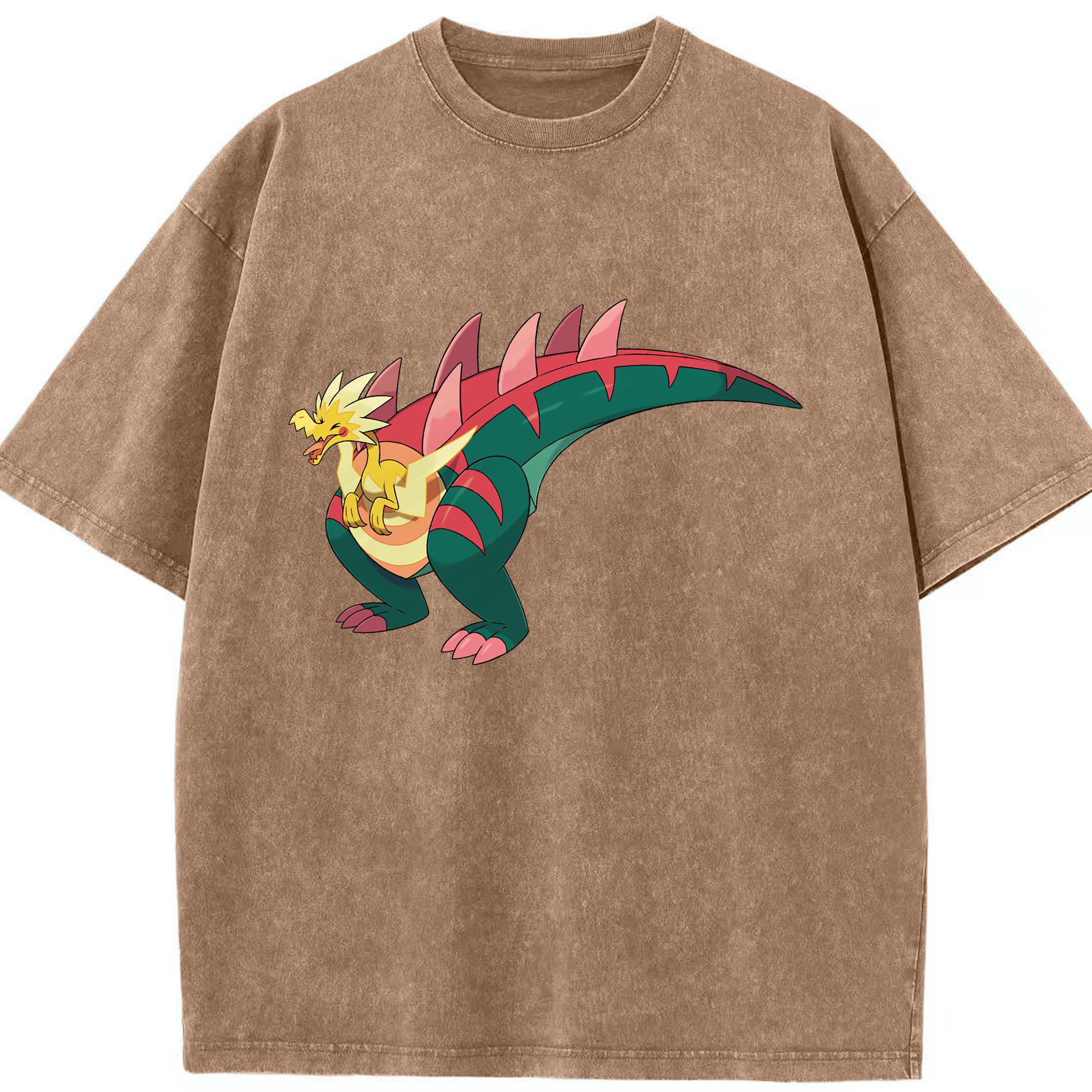 （画像用） ポケットモンスター Pokémon 綿100% ヴィンテージ風 半袖Tシャツ（フロントプリント）