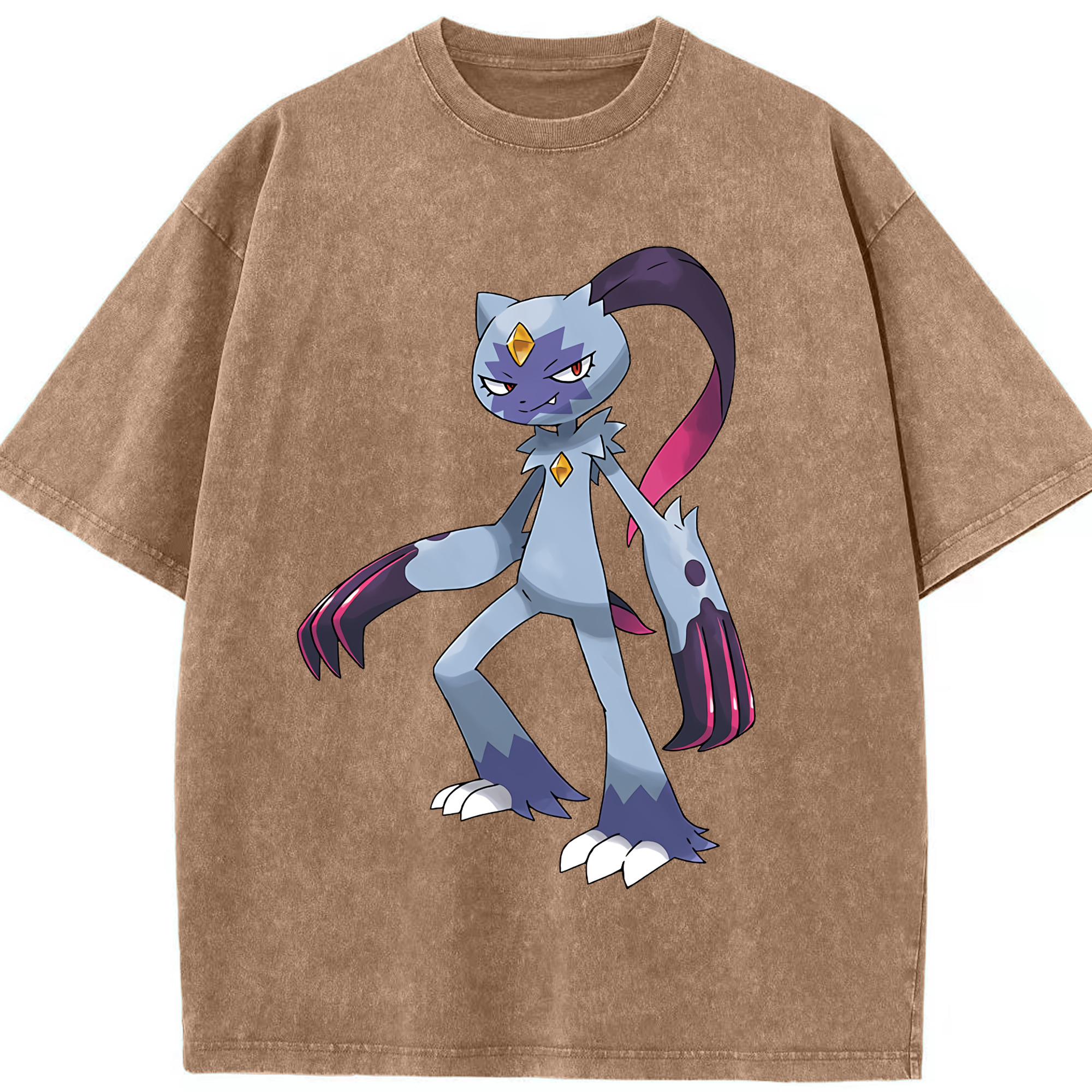 （画像用） ポケットモンスター Pokémon 綿100% ヴィンテージ風 半袖Tシャツ（フロントプリント）