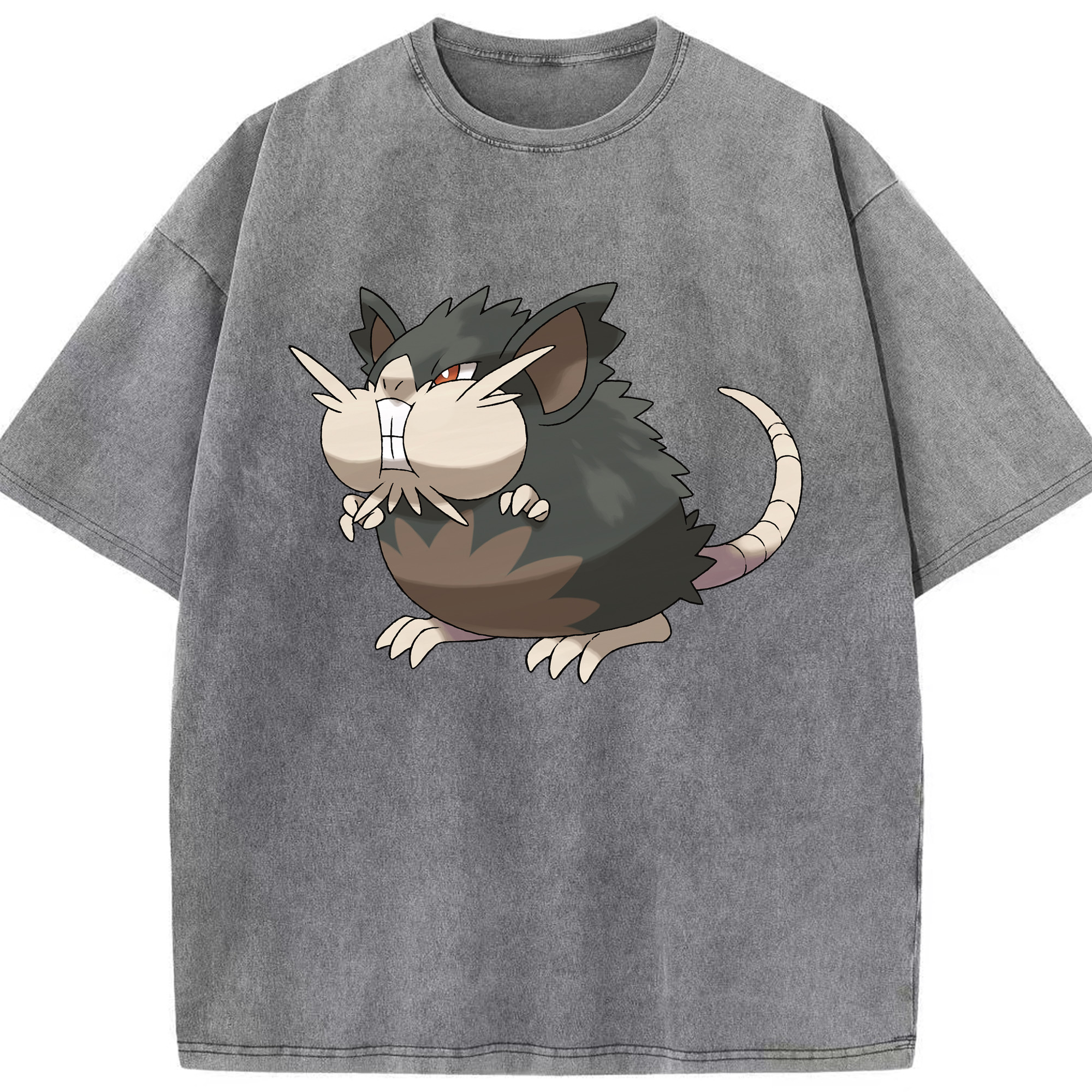 （画像用） ポケットモンスター Pokémon 綿100% ヴィンテージ風 半袖Tシャツ（フロントプリント）