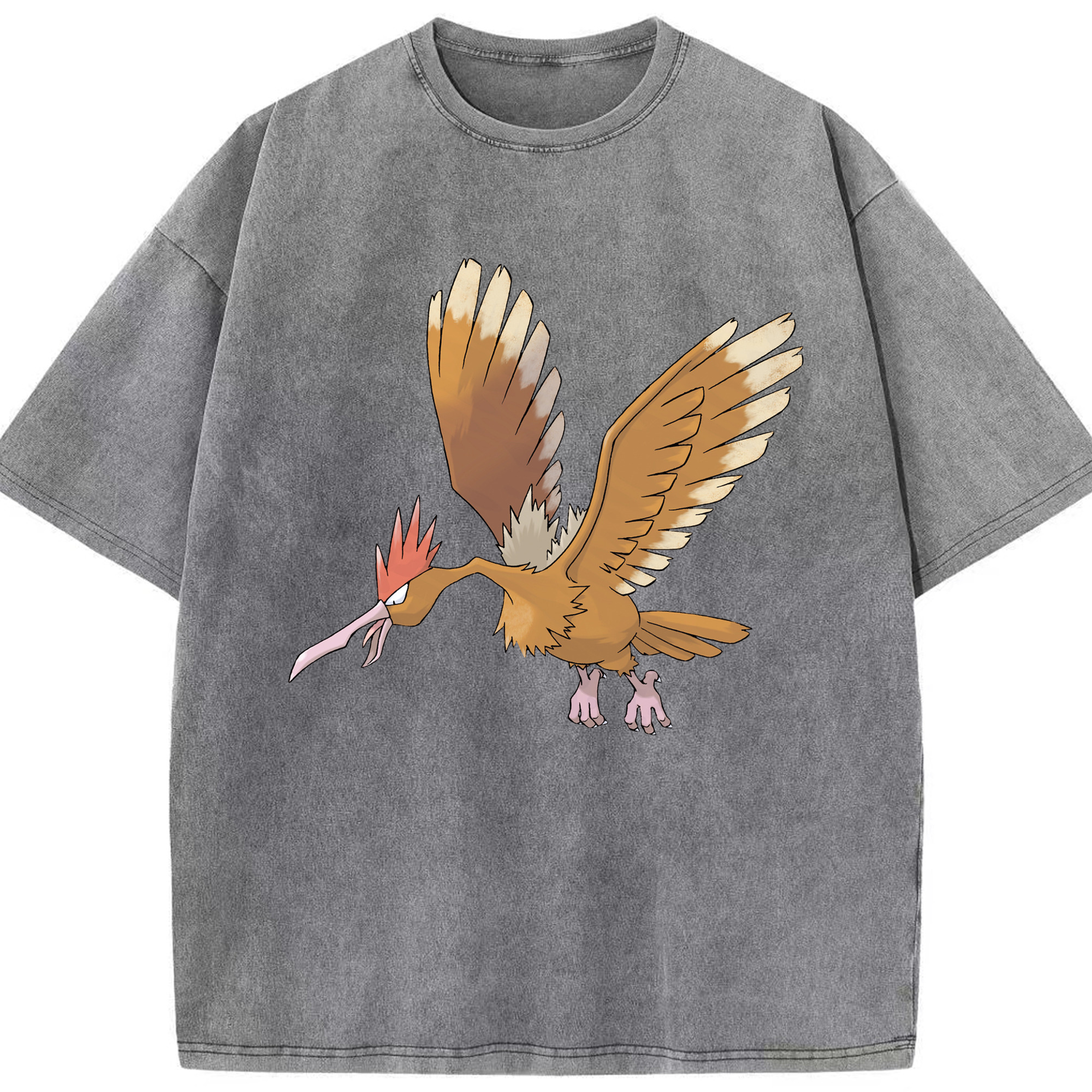 （画像用） ポケットモンスター Pokémon 綿100% ヴィンテージ風 半袖Tシャツ（フロントプリント）