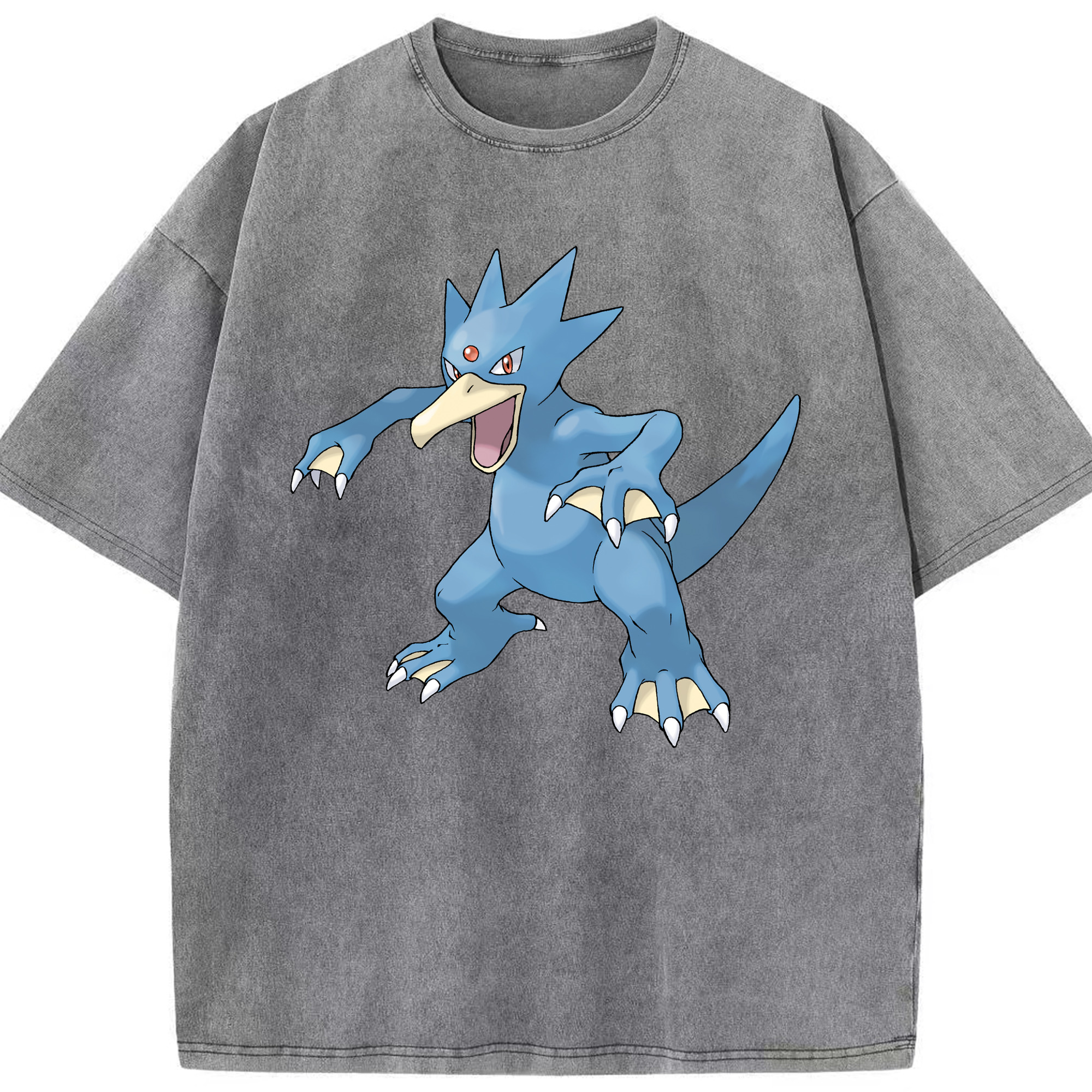 （画像用） ポケットモンスター Pokémon 綿100% ヴィンテージ風 半袖Tシャツ（フロントプリント）