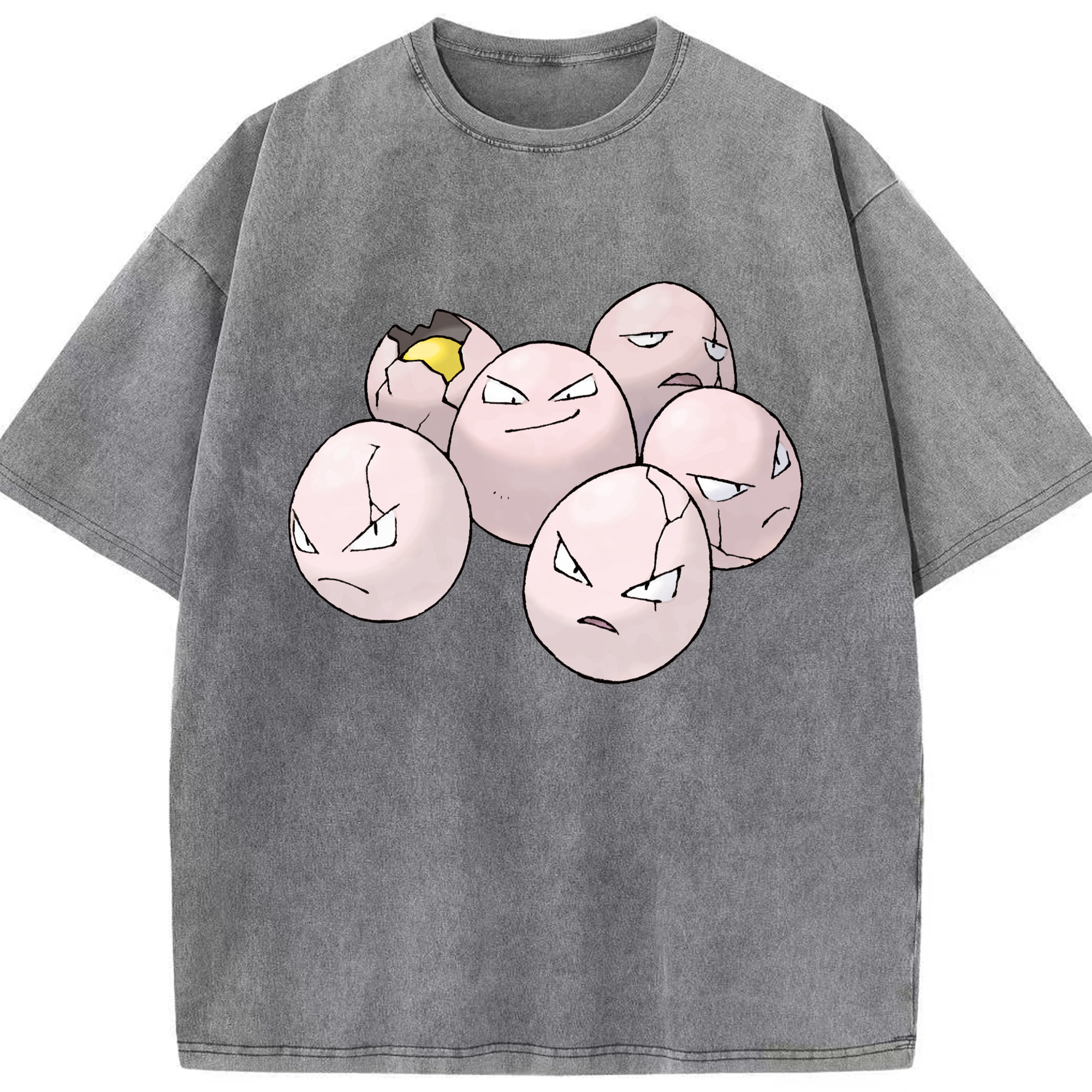 （画像用） ポケットモンスター Pokémon 綿100% ヴィンテージ風 半袖Tシャツ（フロントプリント）