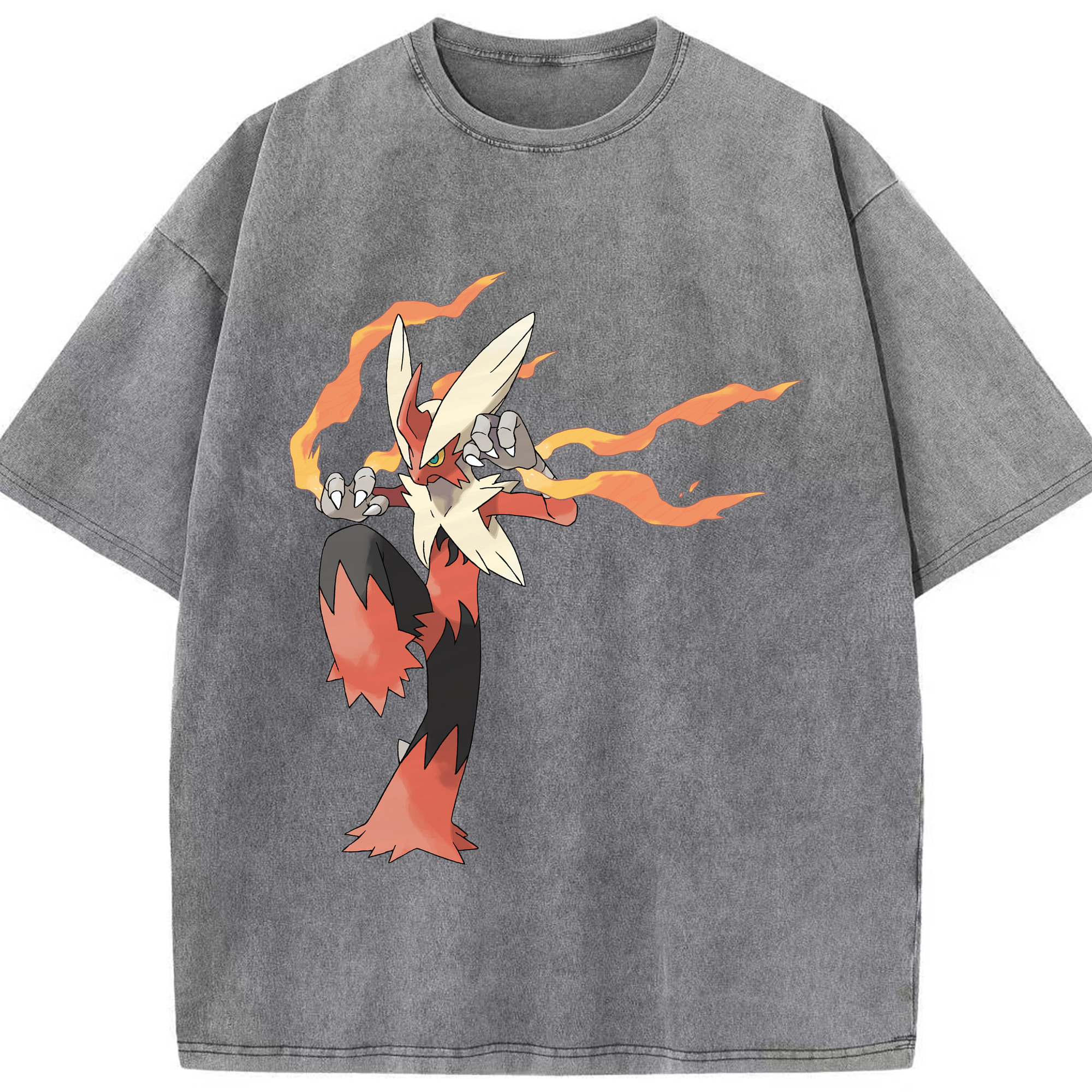 （画像用） ポケットモンスター Pokémon 綿100% ヴィンテージ風 半袖Tシャツ（フロントプリント）