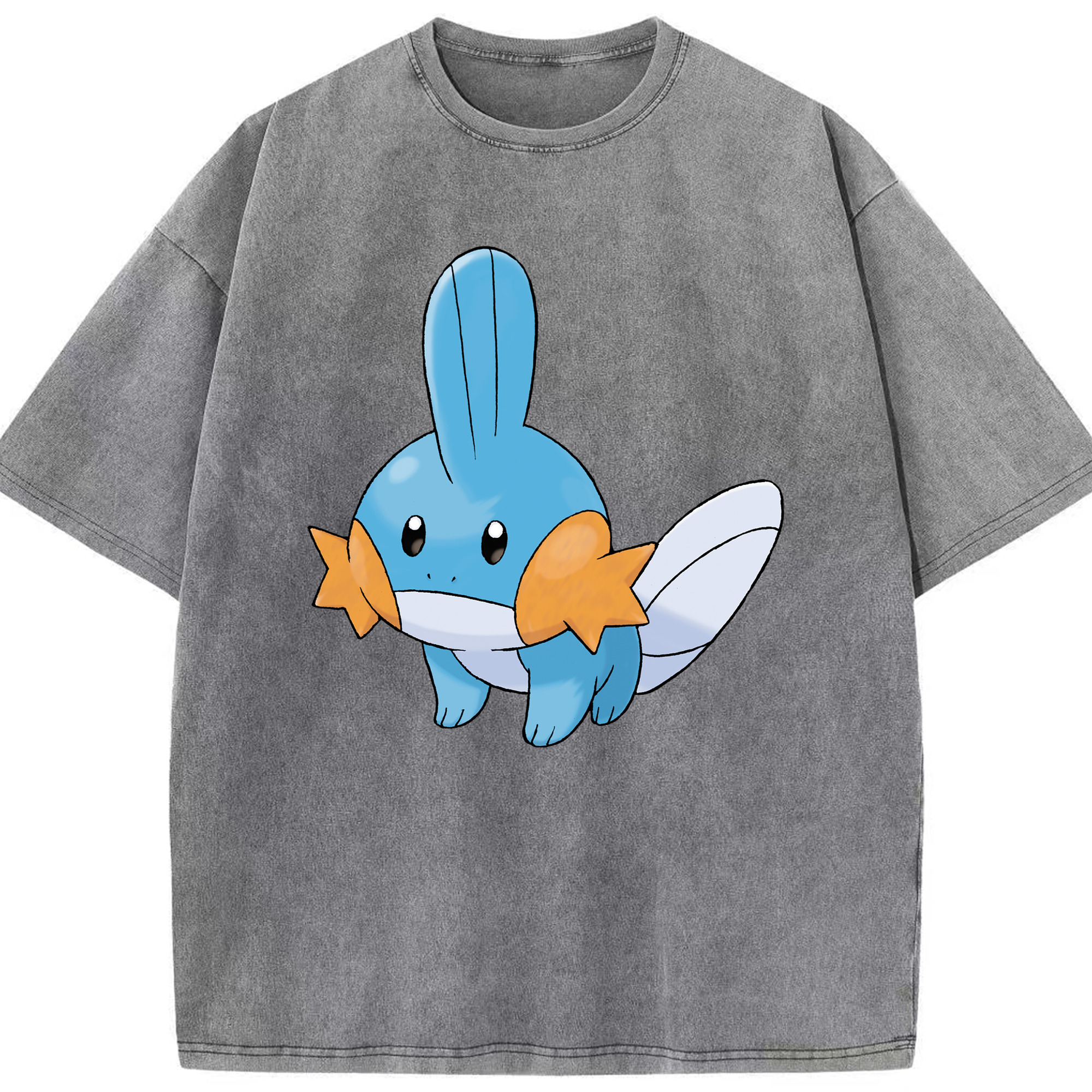 （画像用） ポケットモンスター Pokémon 綿100% ヴィンテージ風 半袖Tシャツ（フロントプリント）