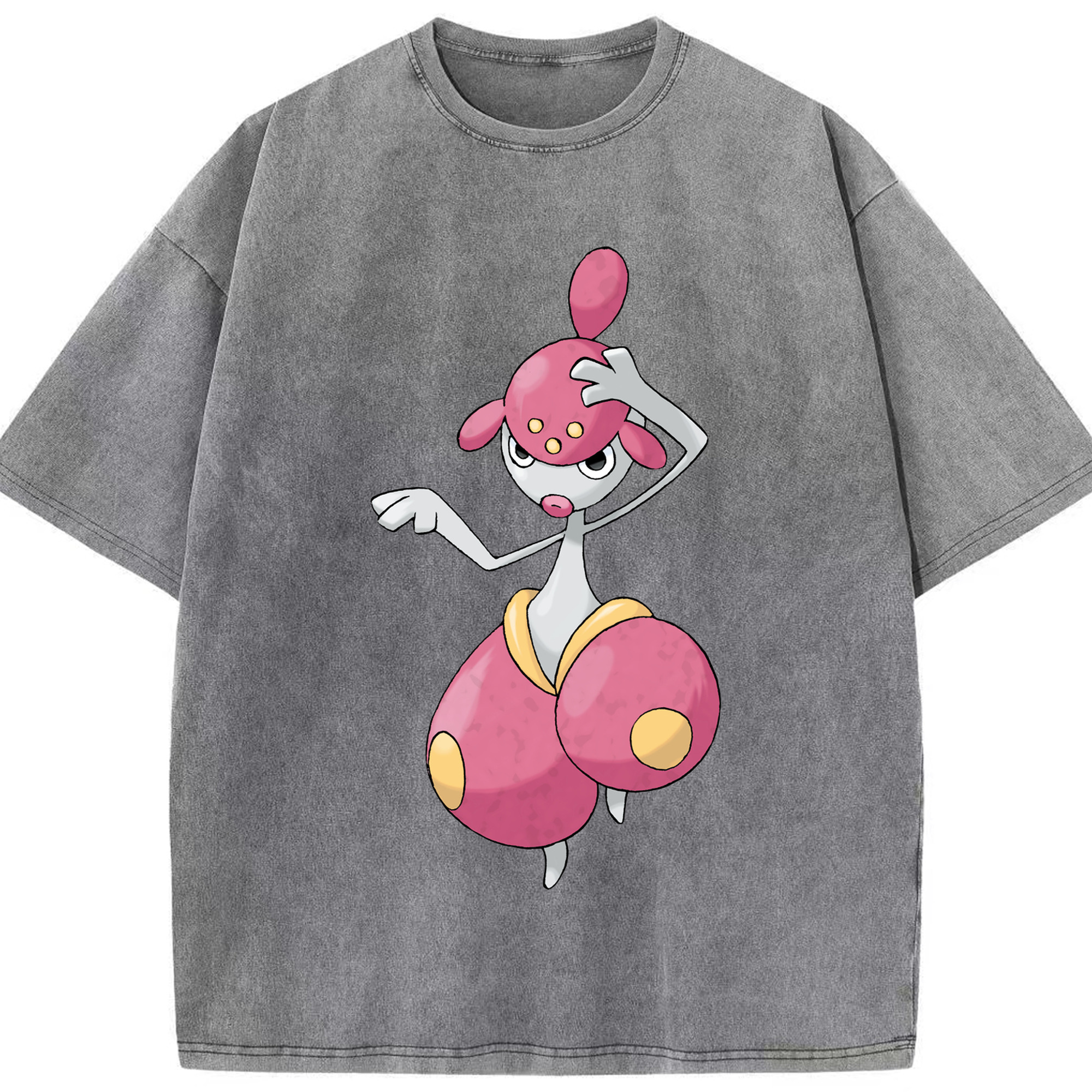 （画像用） ポケットモンスター Pokémon 綿100% ヴィンテージ風 半袖Tシャツ（フロントプリント）