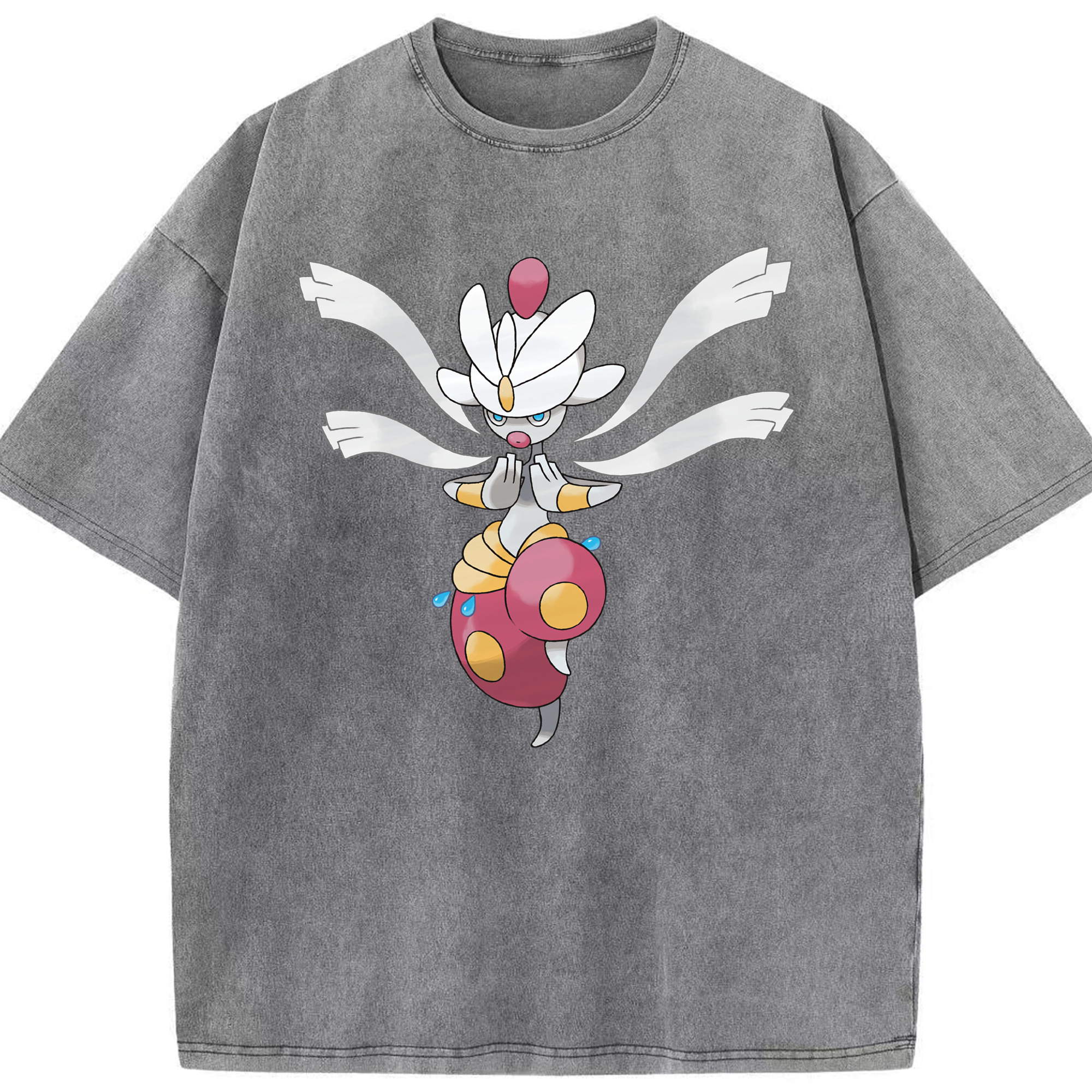 （画像用） ポケットモンスター Pokémon 綿100% ヴィンテージ風 半袖Tシャツ（フロントプリント）