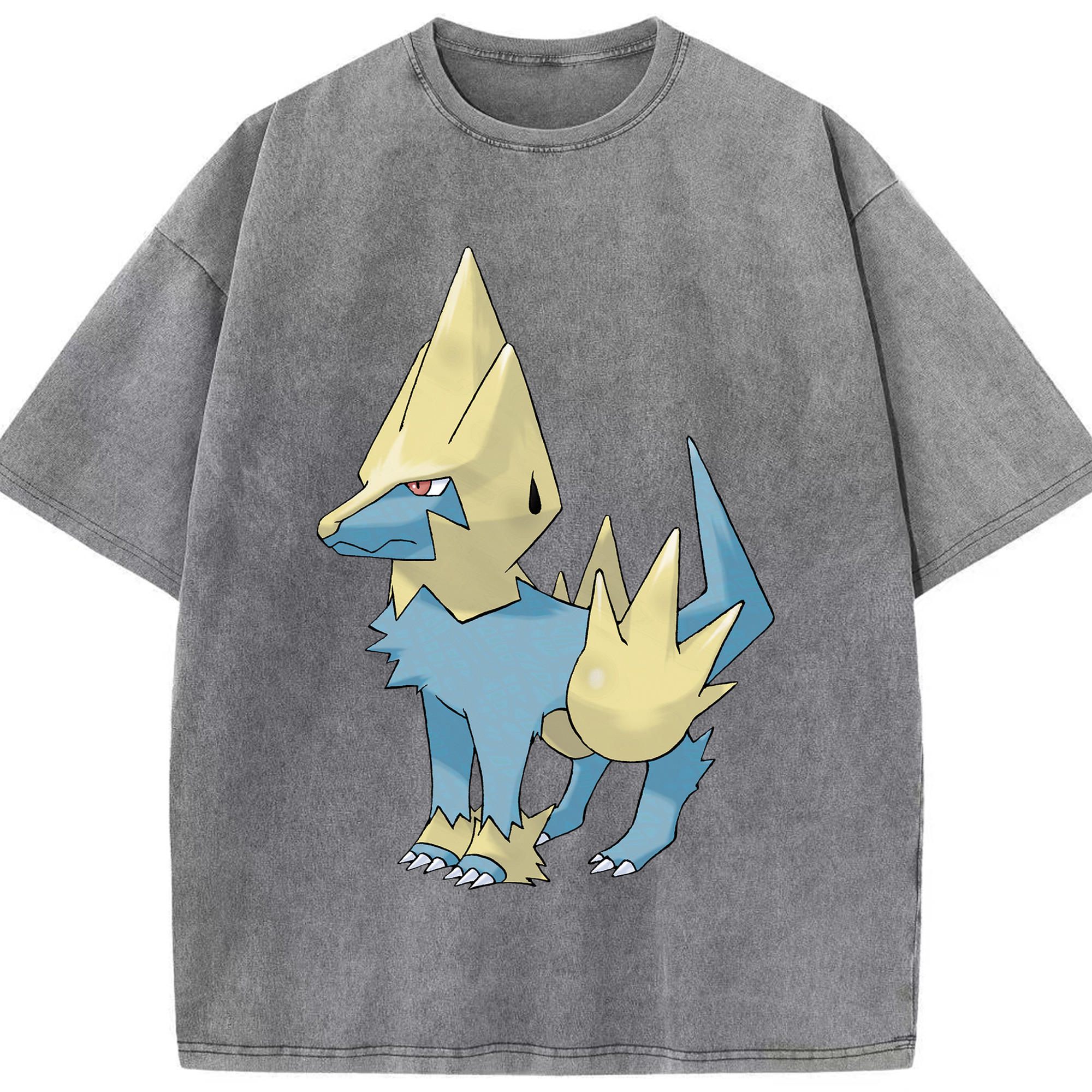 （画像用） ポケットモンスター Pokémon 綿100% ヴィンテージ風 半袖Tシャツ（フロントプリント）