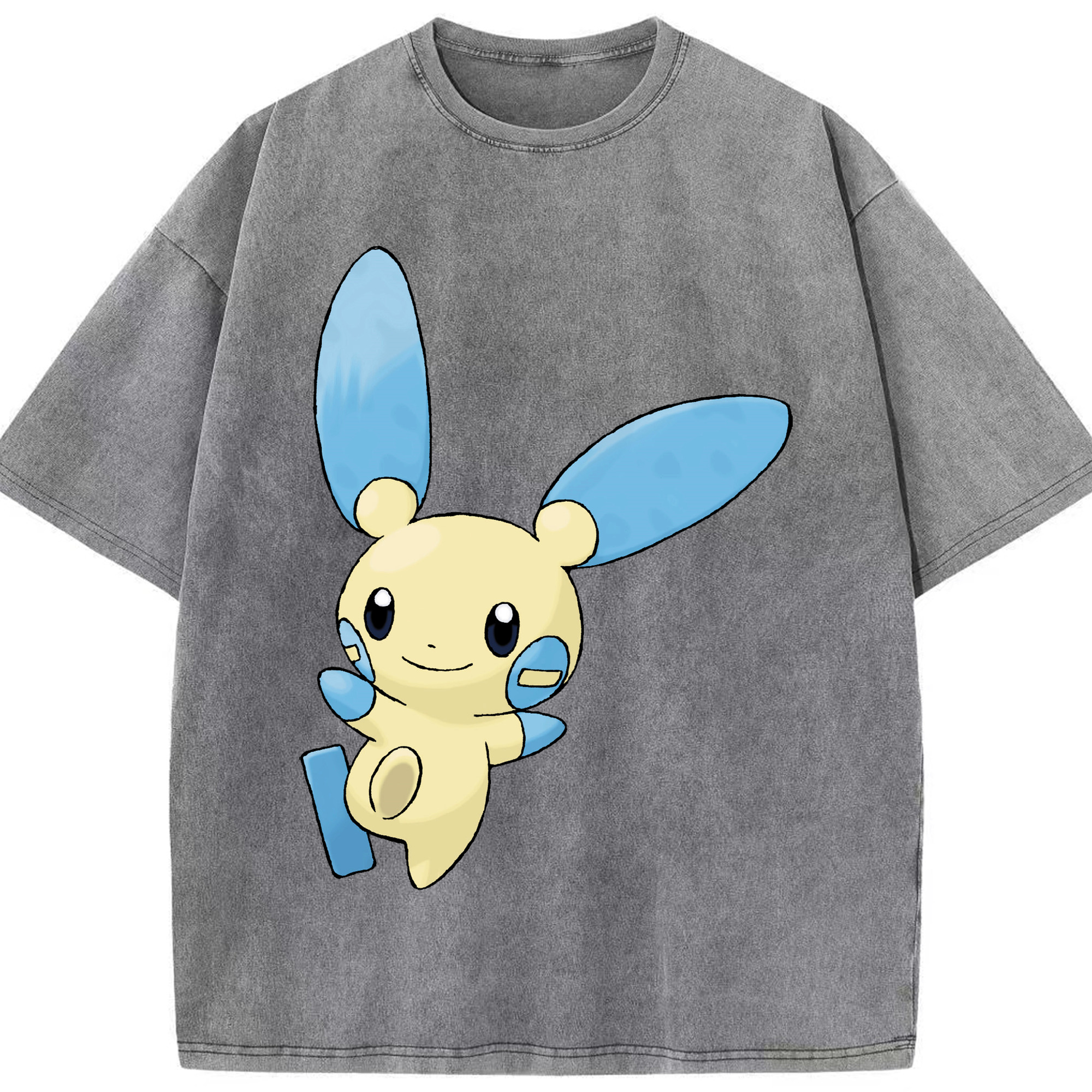 （画像用） ポケットモンスター Pokémon 綿100% ヴィンテージ風 半袖Tシャツ（フロントプリント）
