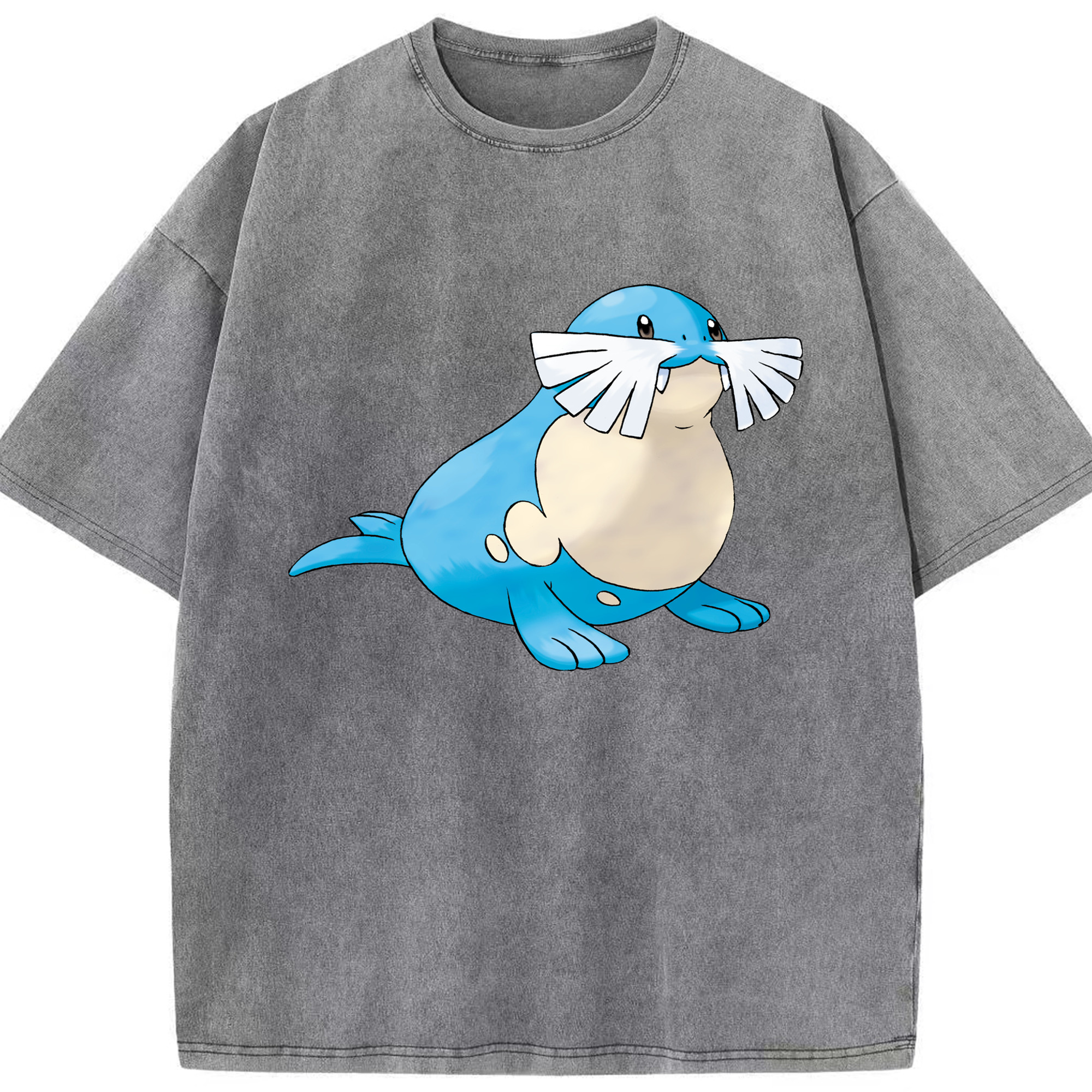 （画像用） ポケットモンスター Pokémon 綿100% ヴィンテージ風 半袖Tシャツ（フロントプリント）