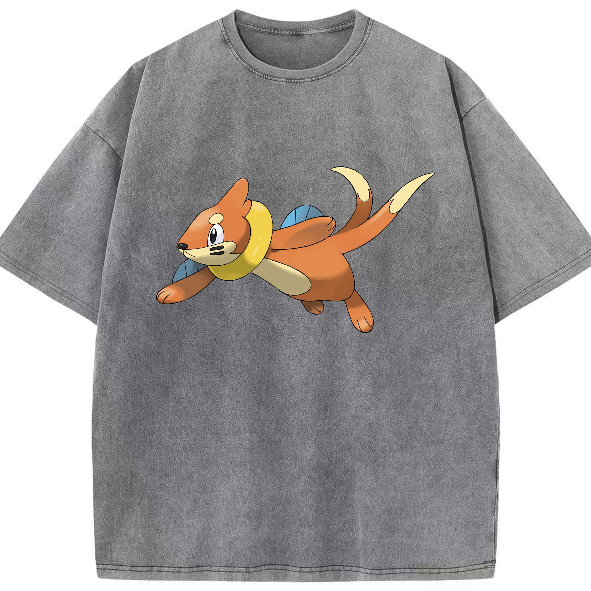 （画像用） ポケットモンスター Pokémon 綿100% ヴィンテージ風 半袖Tシャツ（フロントプリント）