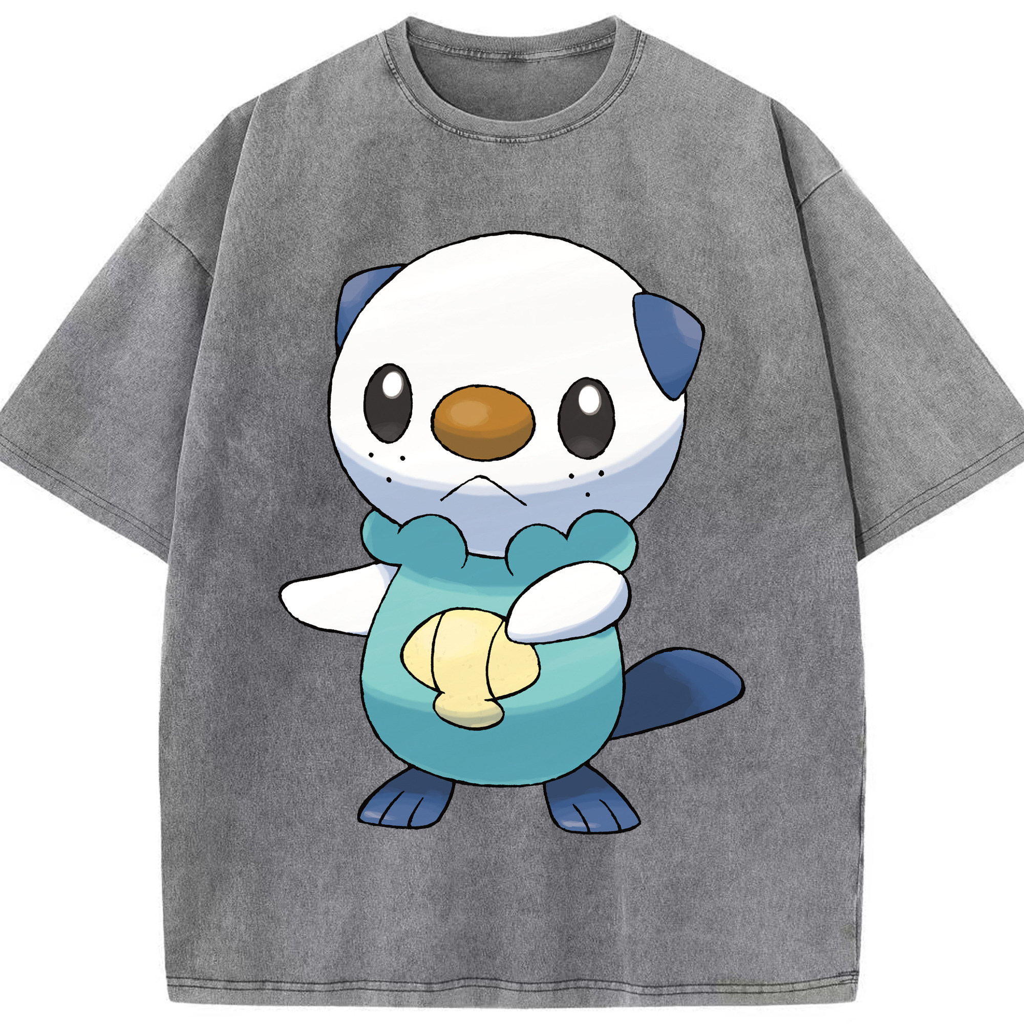 （画像用） ポケットモンスター Pokémon 綿100% ヴィンテージ風 半袖Tシャツ（フロントプリント）