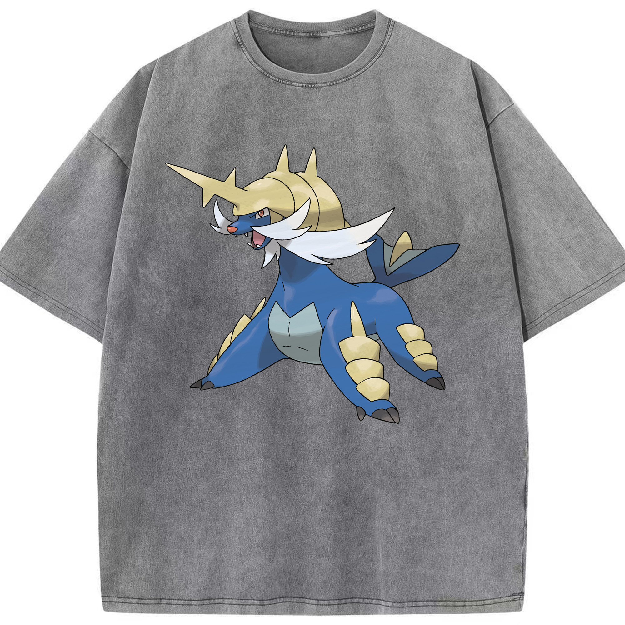 （画像用） ポケットモンスター Pokémon 綿100% ヴィンテージ風 半袖Tシャツ（フロントプリント）
